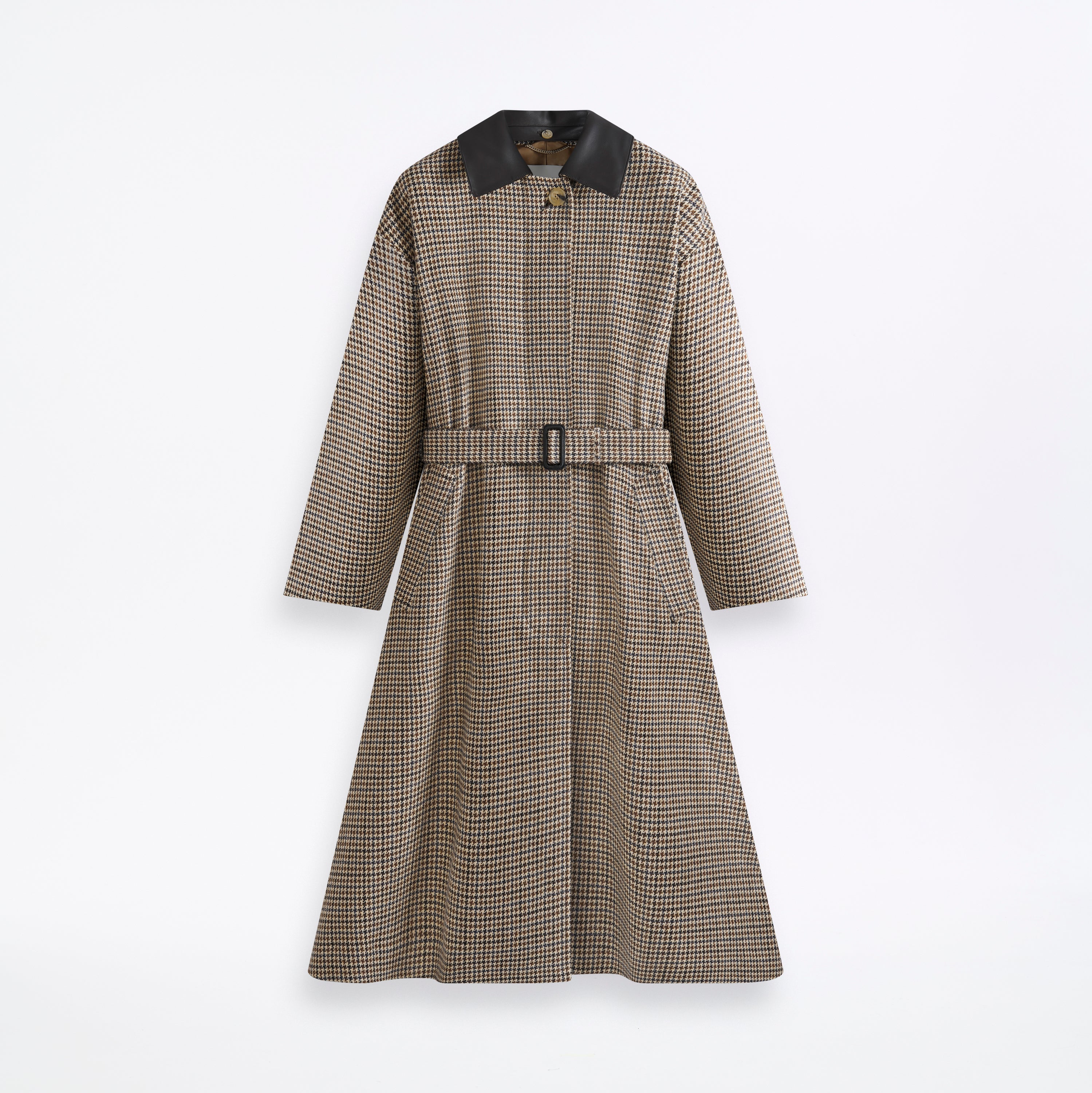 ウィメンズ BELTED BOWLAND - アルパカウール トレンチコート – Mackintosh