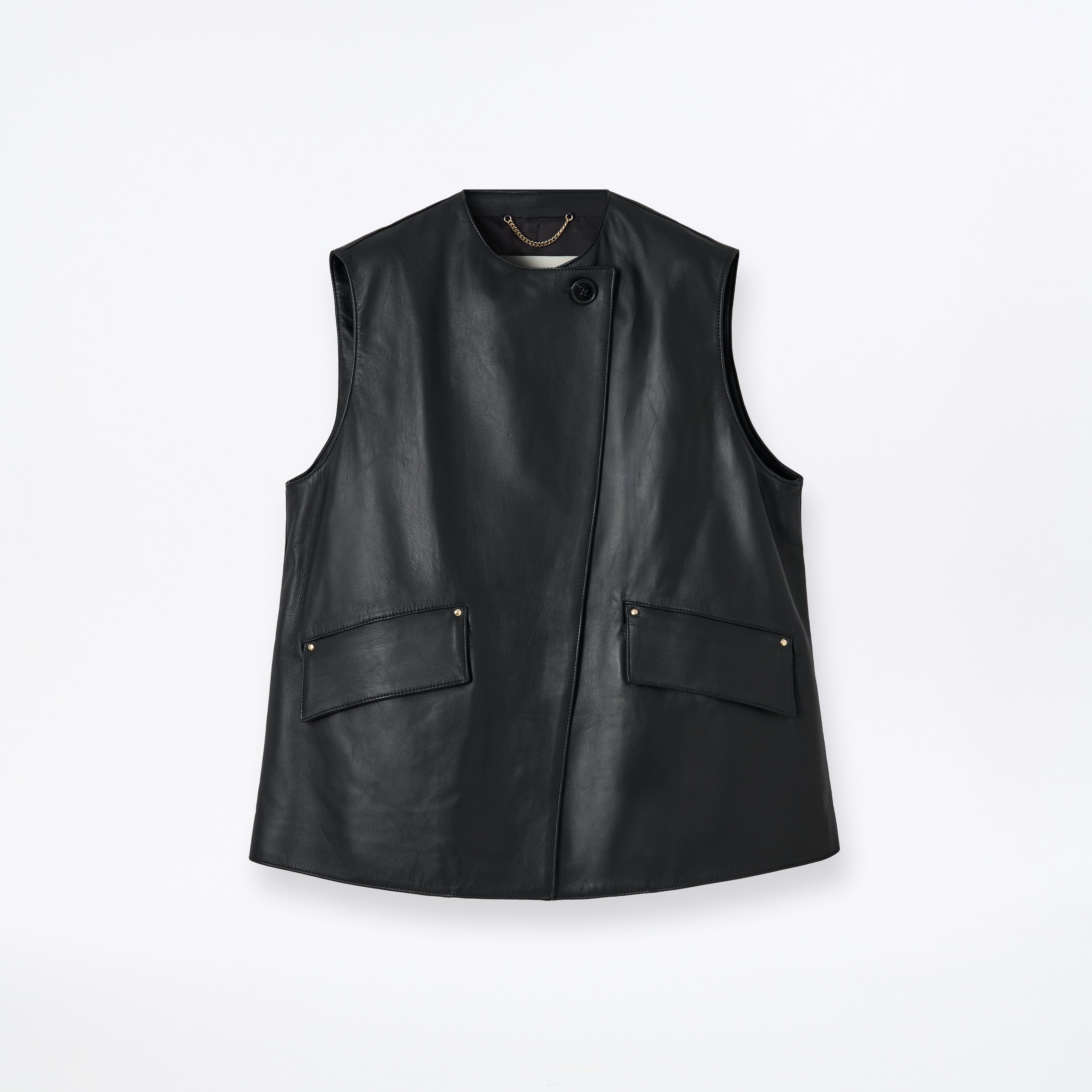 Climpy Leather Gilet