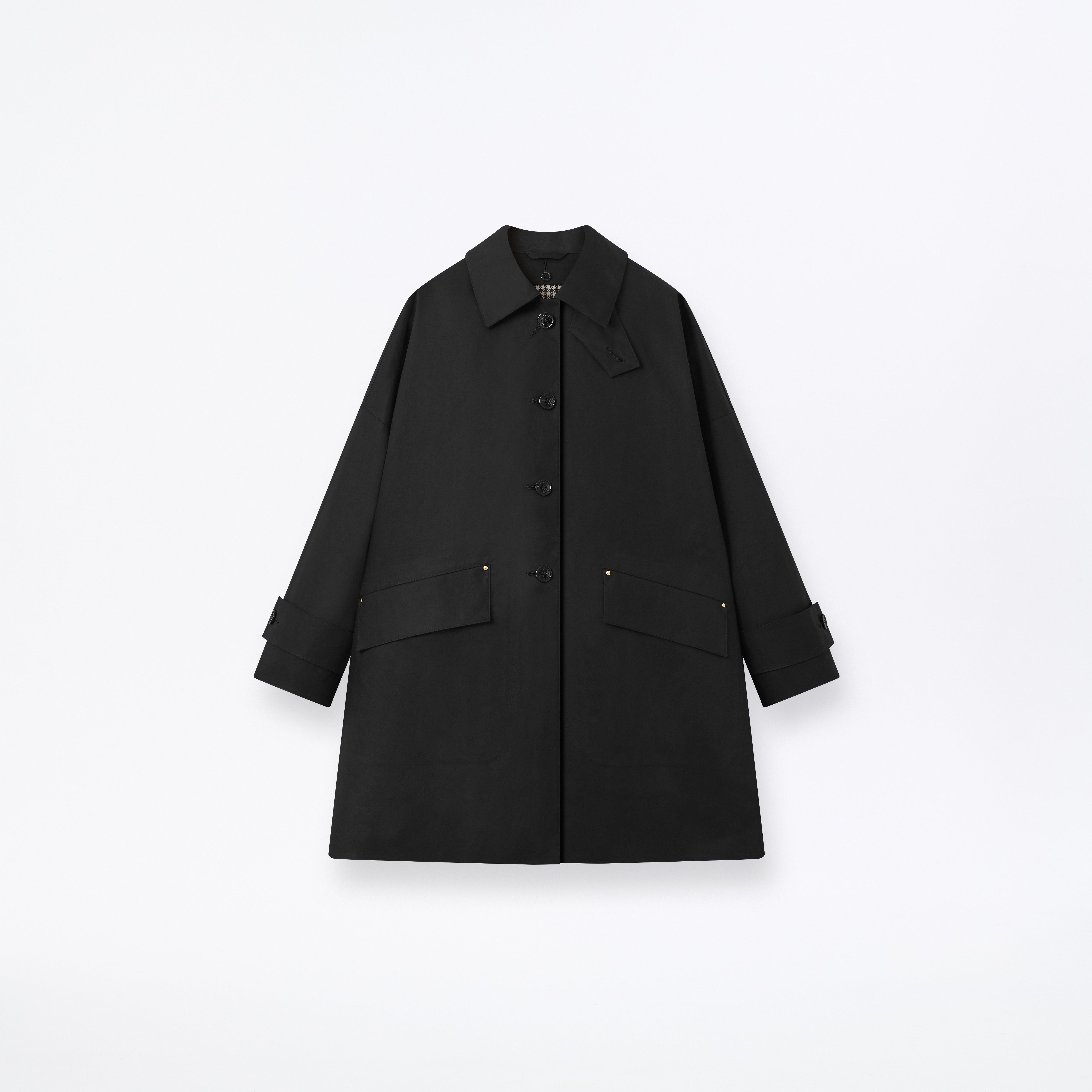 W Humbie Raintec Coat Detachable Lining Black
