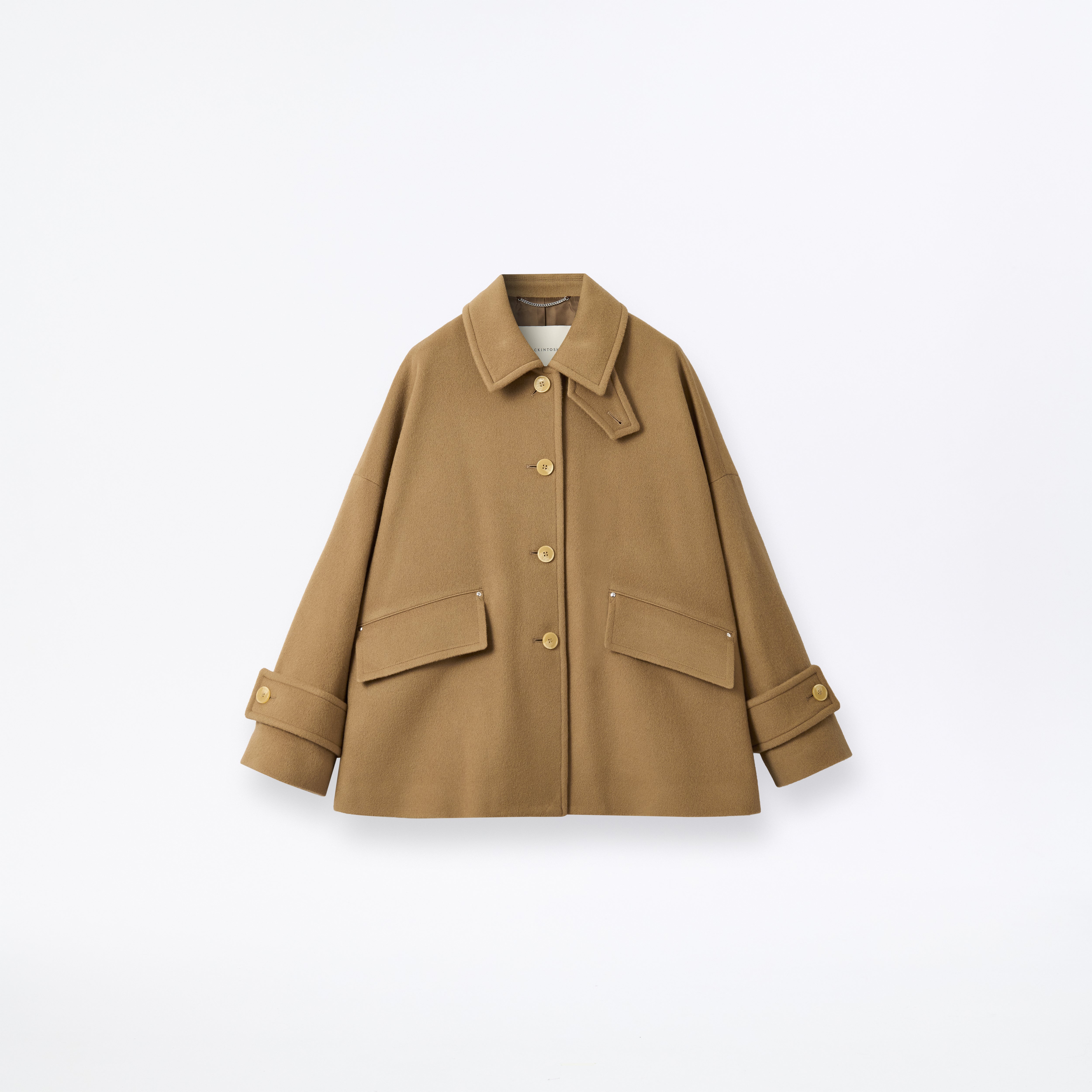 ウィメンズ ハンビー ウールカシミヤブレンド ショートコート – Mackintosh