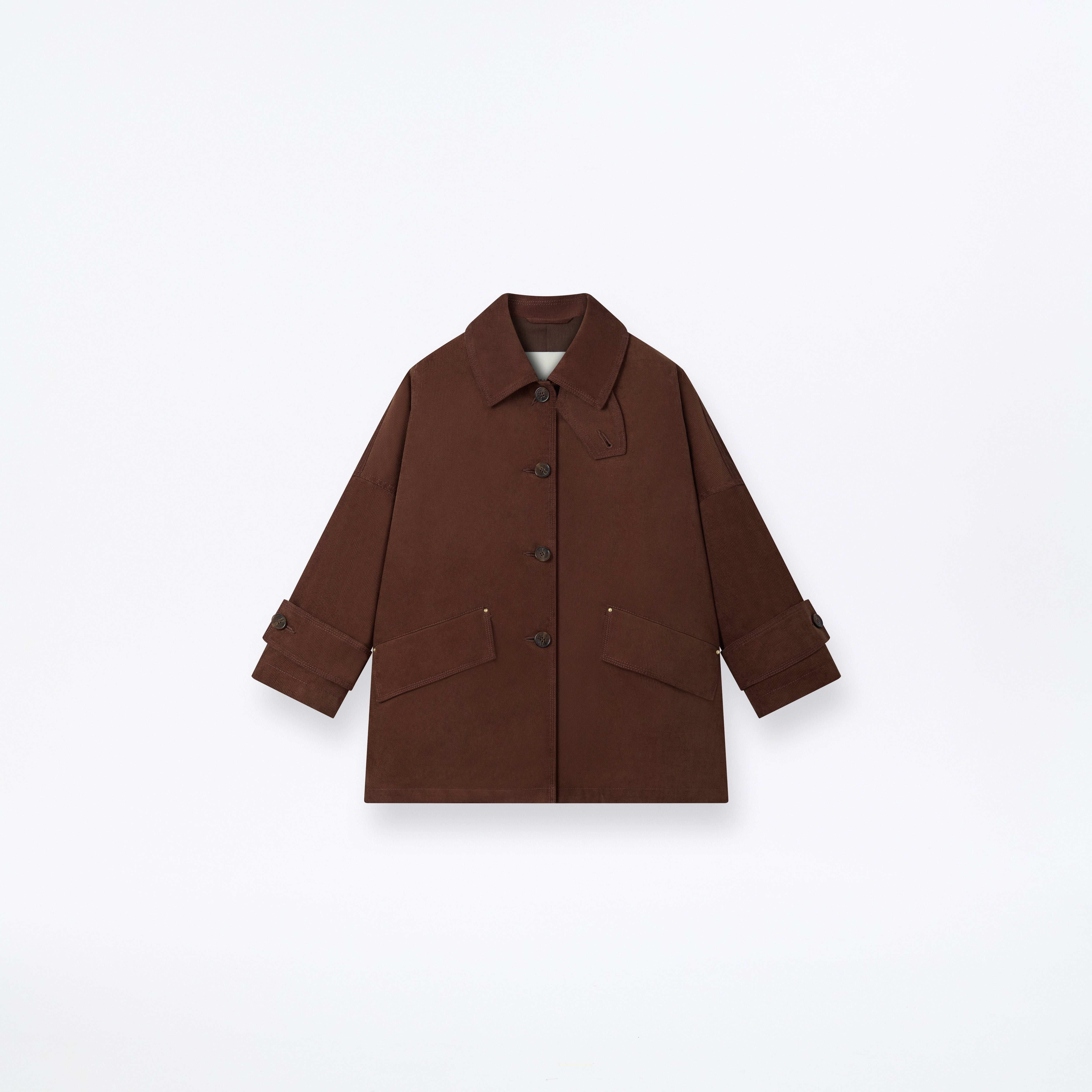 W Humbie Courdroy Jacket Potting Soil