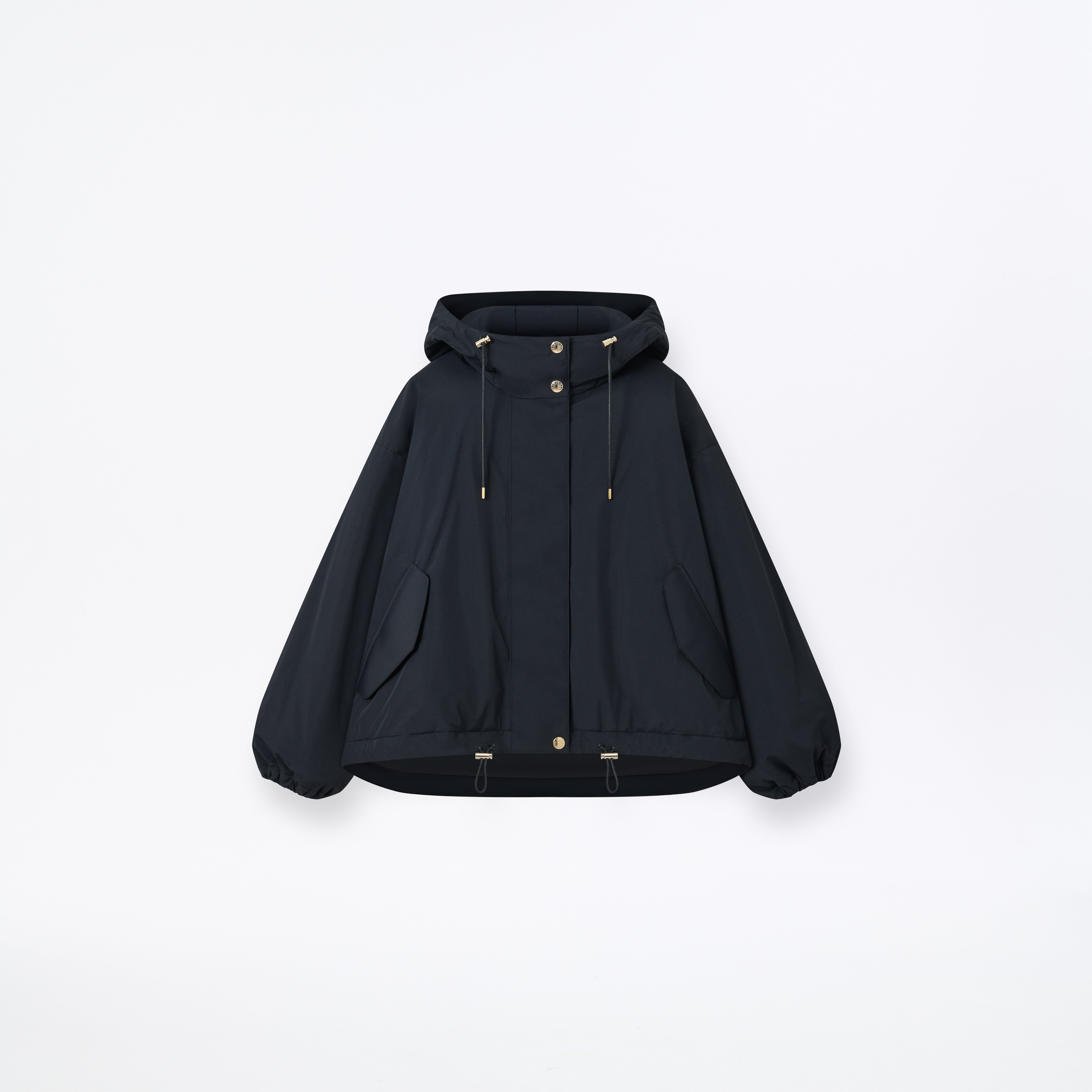 W Raintec Skye Thindown Short Parka Black