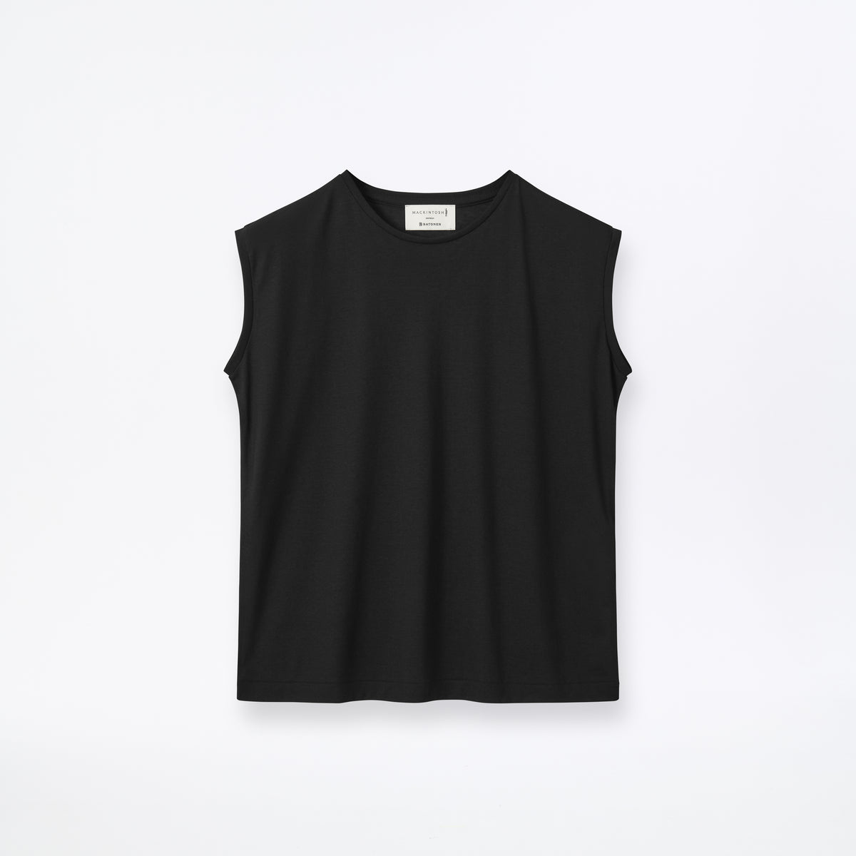 Sheer Sleeveless T-Shirt - CL Black