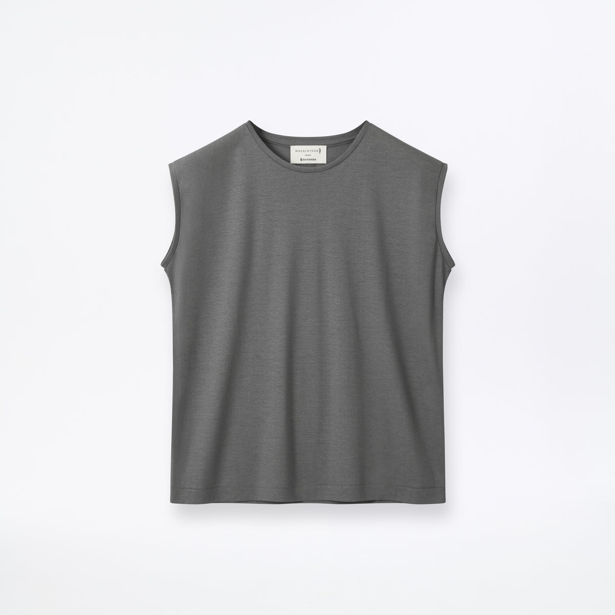 Sheer Sleeveless T-Shirt - CL Grey