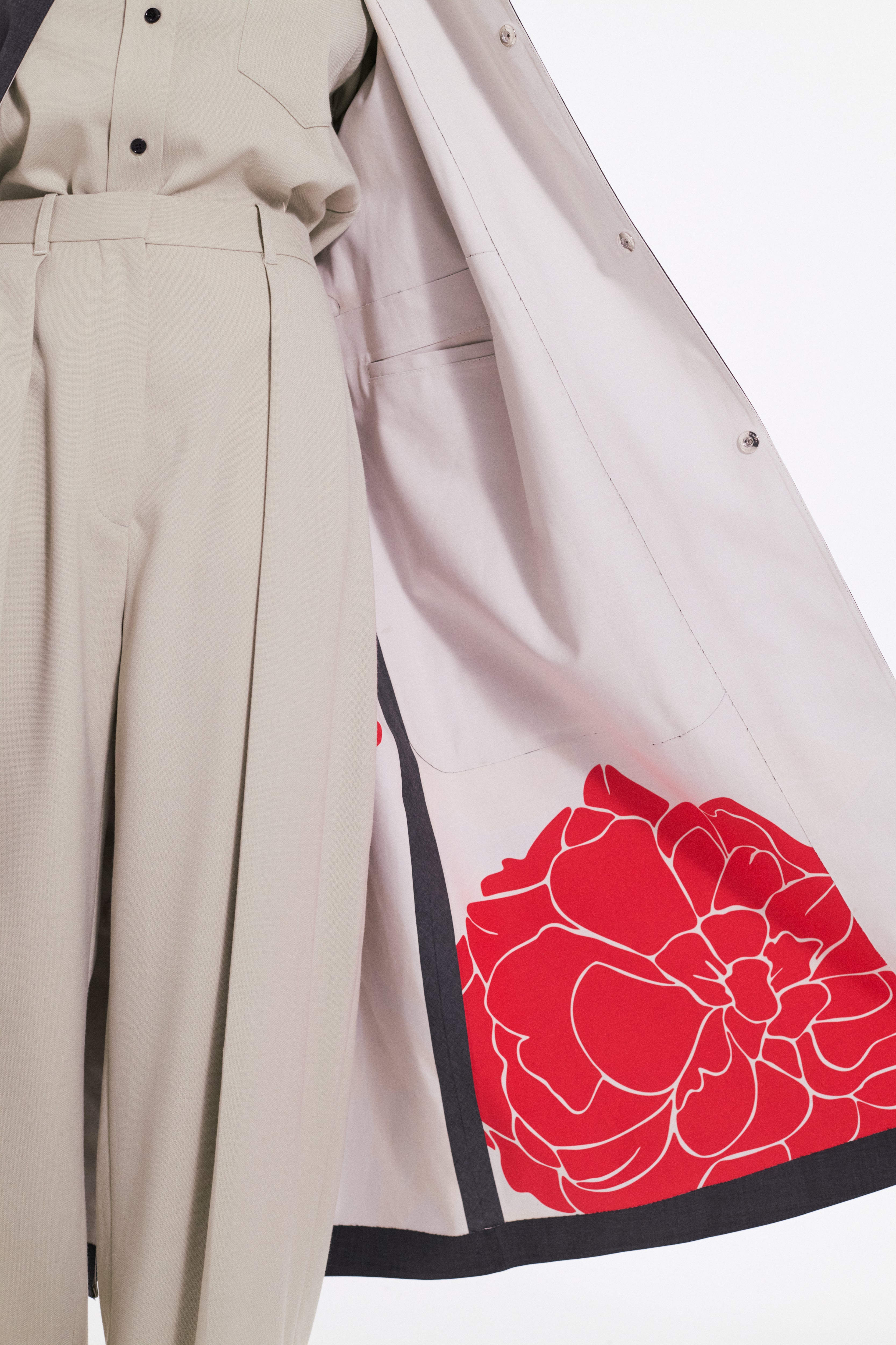 Double Faced Trench Coat