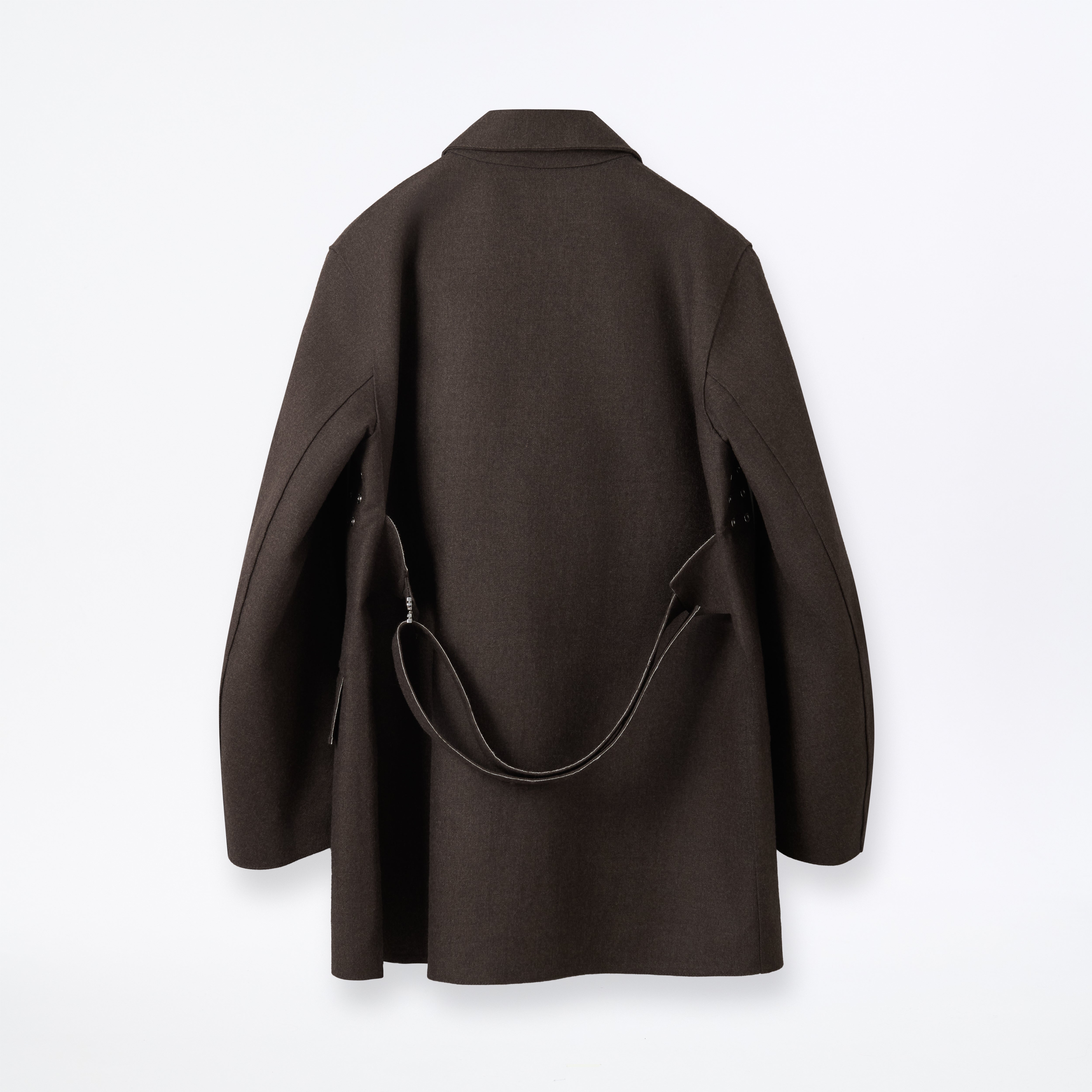 Double Faced Caban Coat
