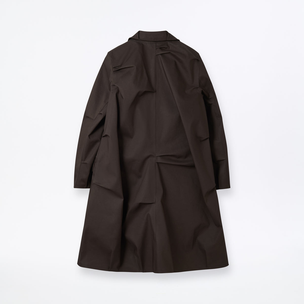 Pleated Pockets Coat