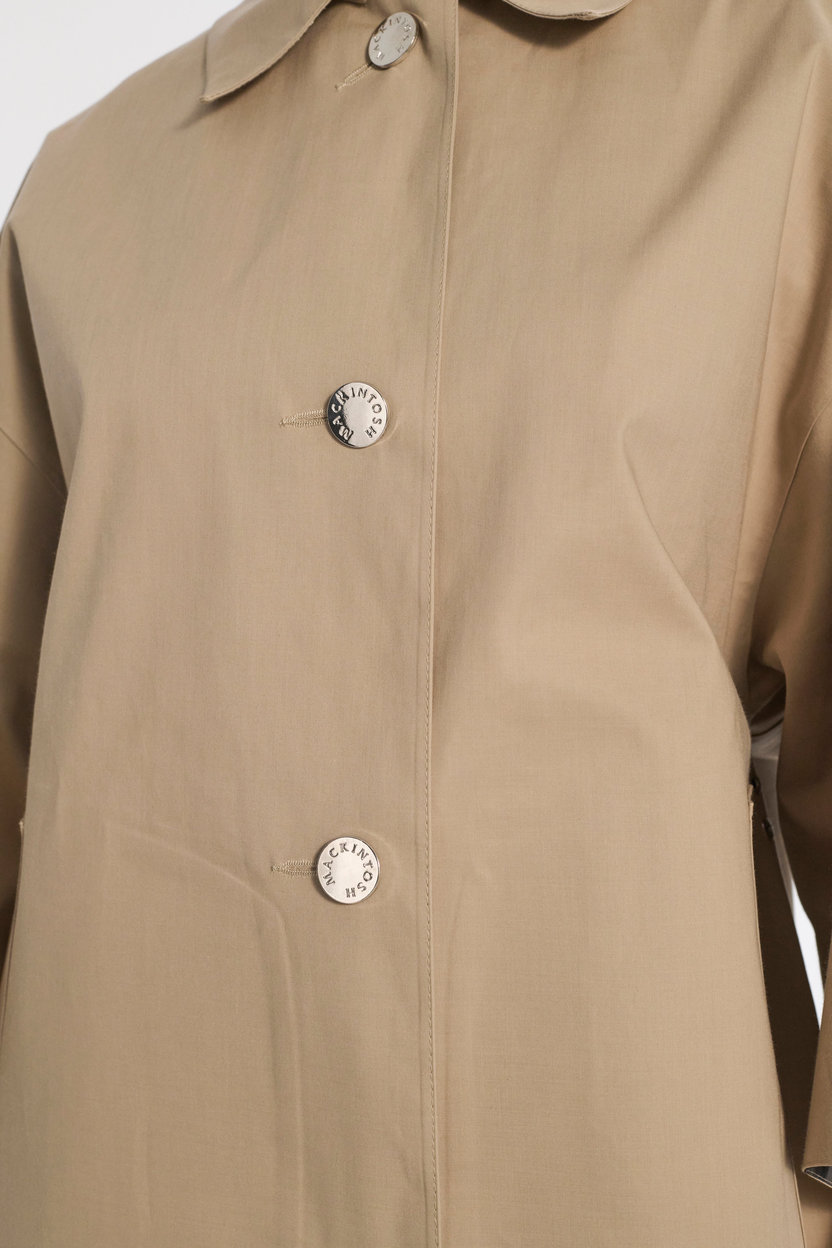 ウィメンズ COLLIN - ゴム引き クロップドスリーブコート – Mackintosh