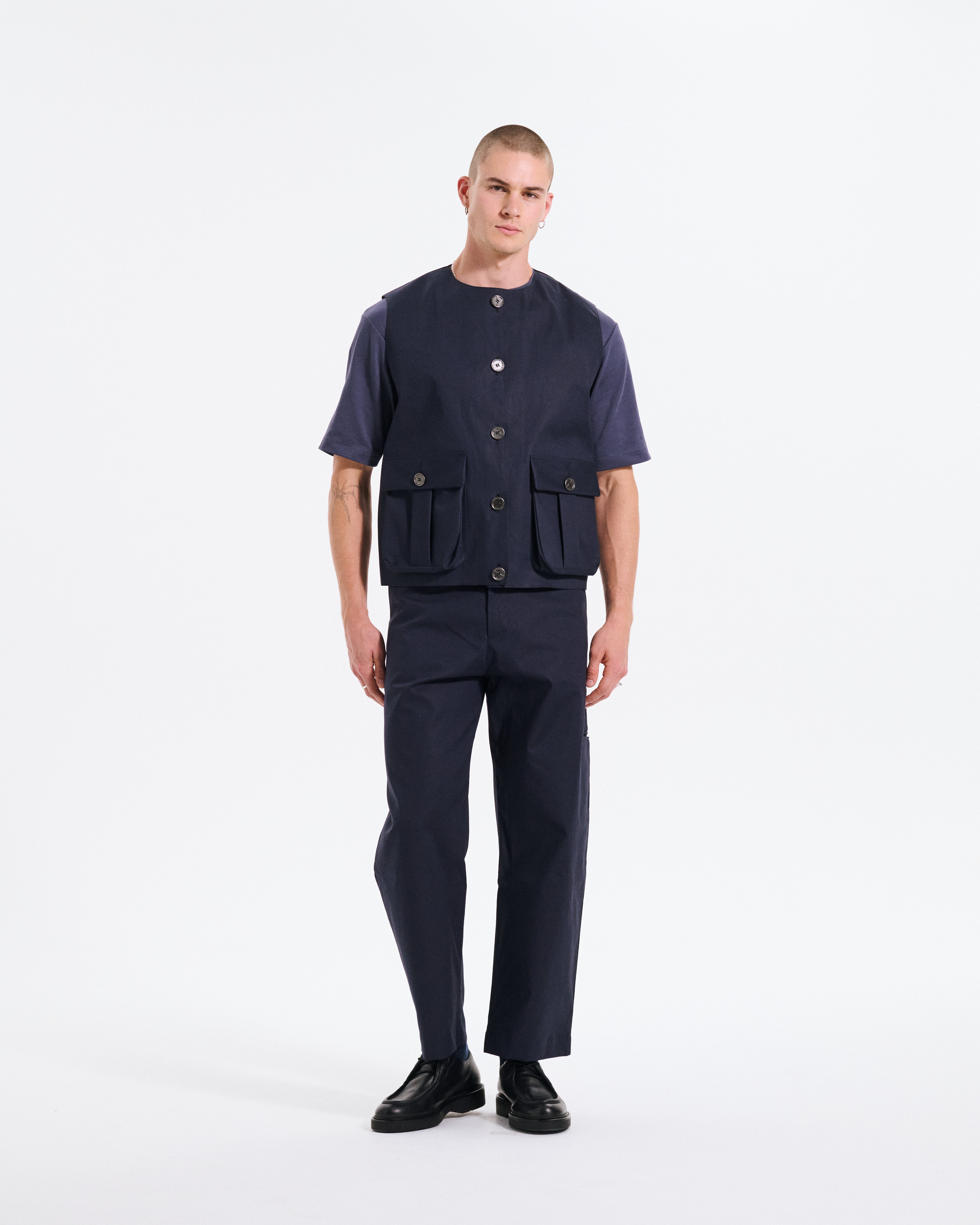 Sleeveless Rubberised Jacket