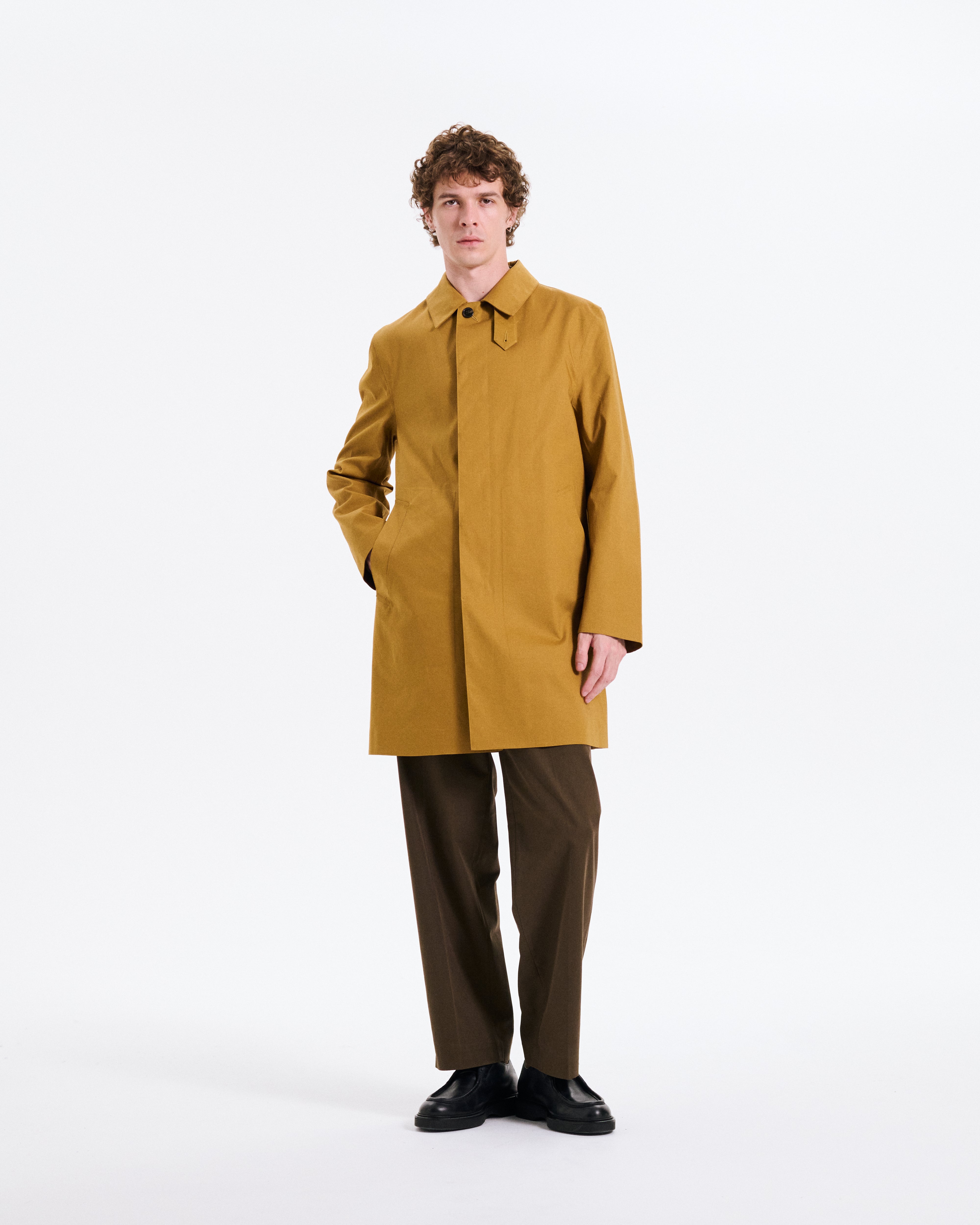 Dunoon Rubberised Mid Length Coat