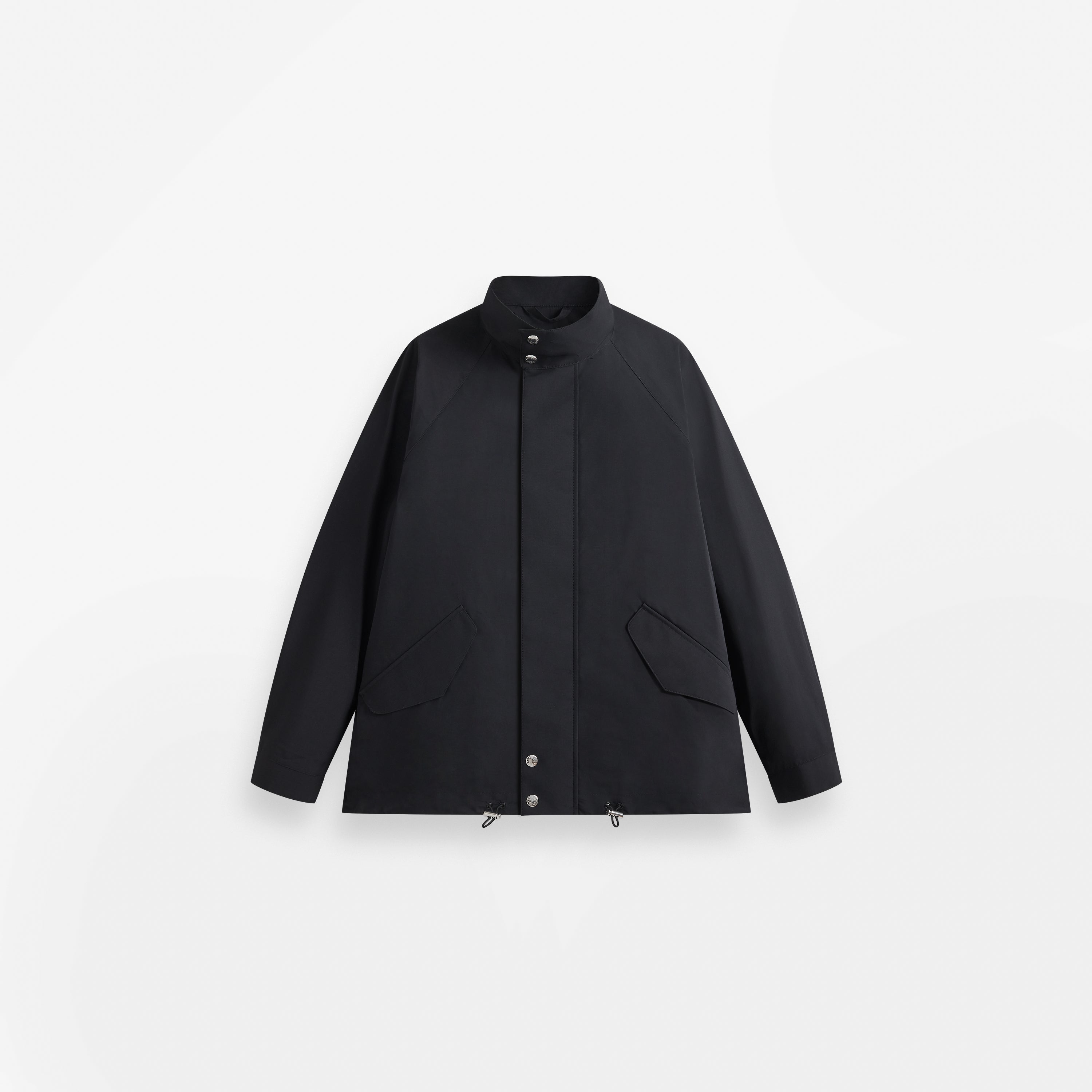 Skye Stand Collar Jacket Black