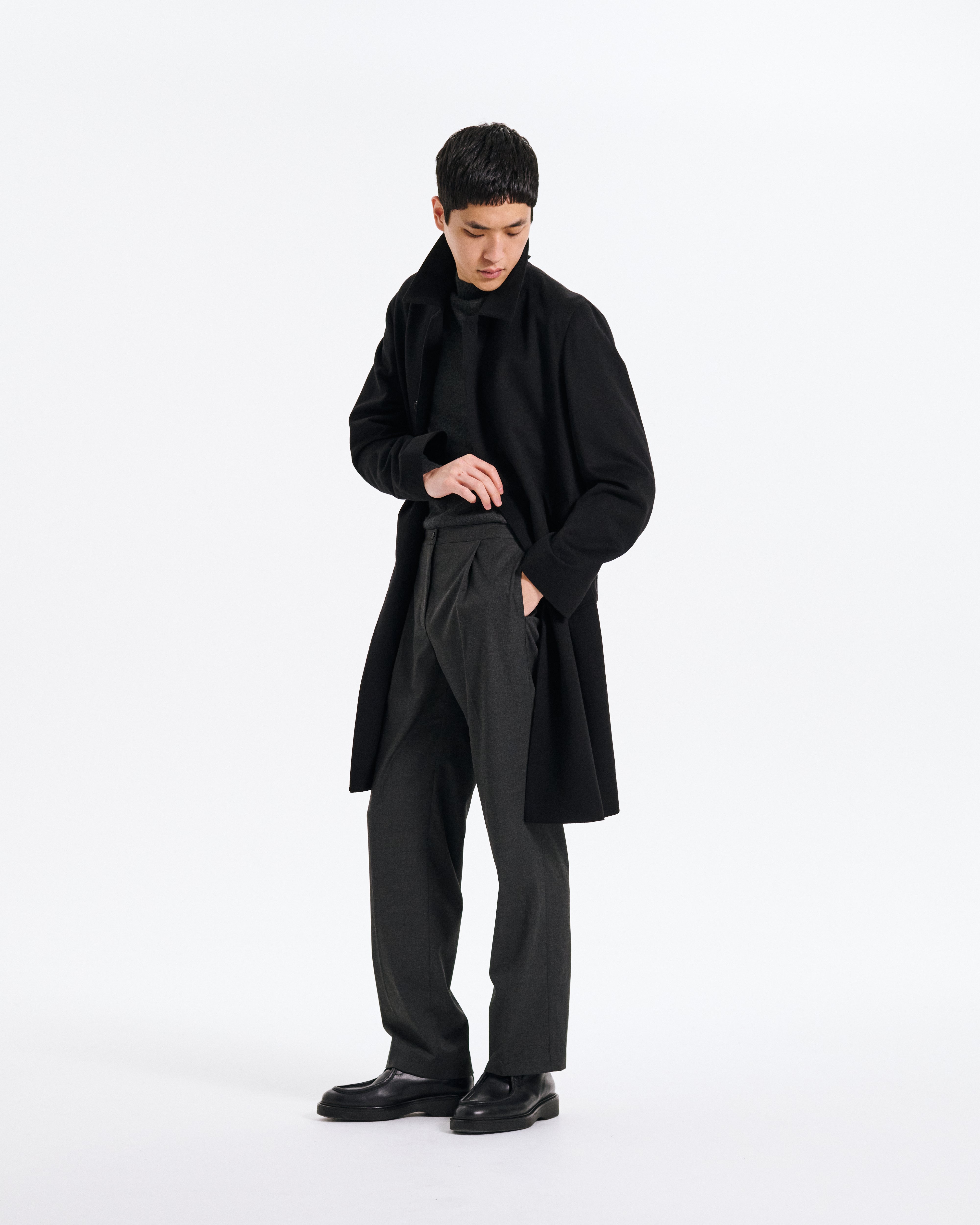 Dunkeld Loro Piana Rain System Wool Coat