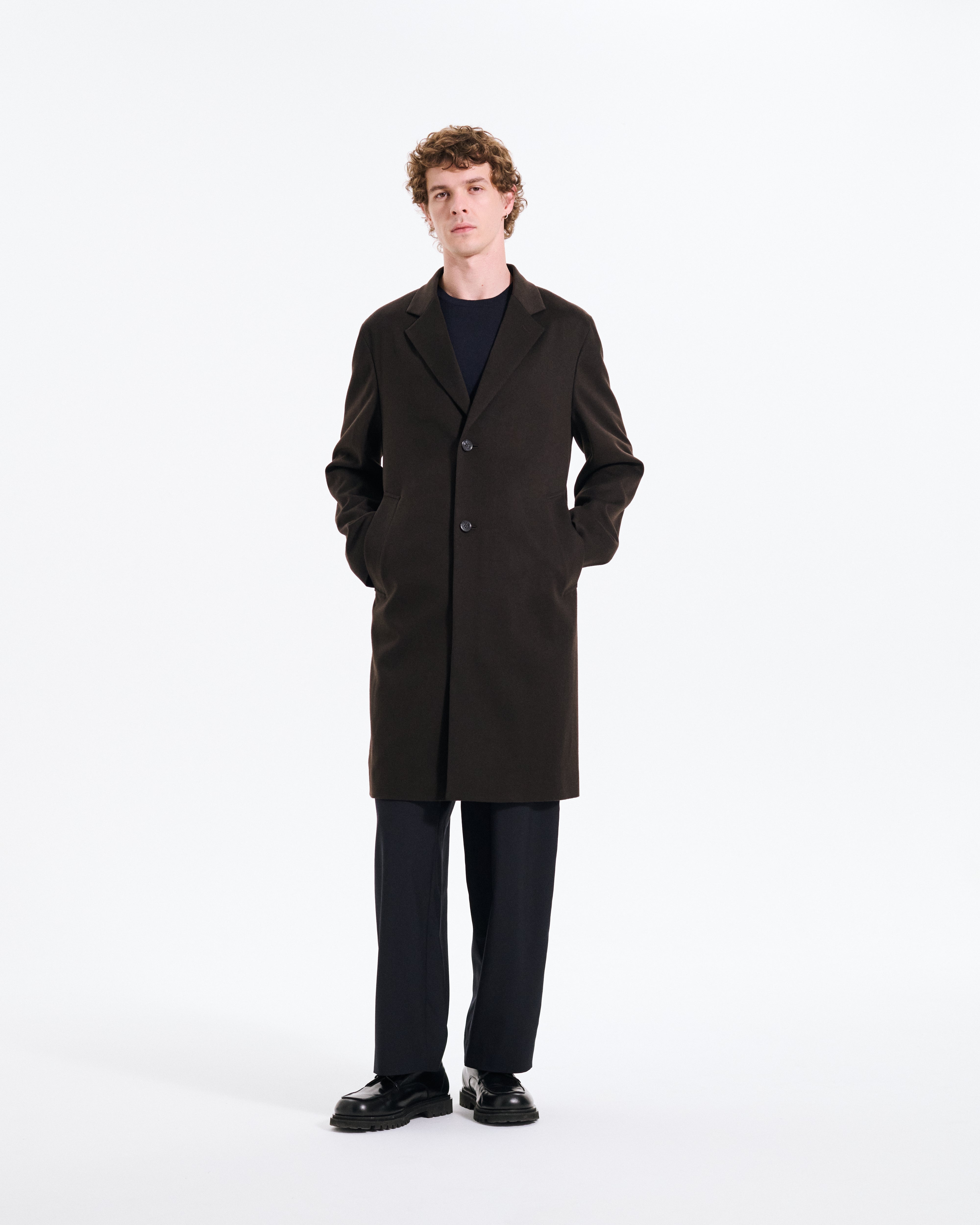 Stanley Loro Piana Rain System Wool Coat