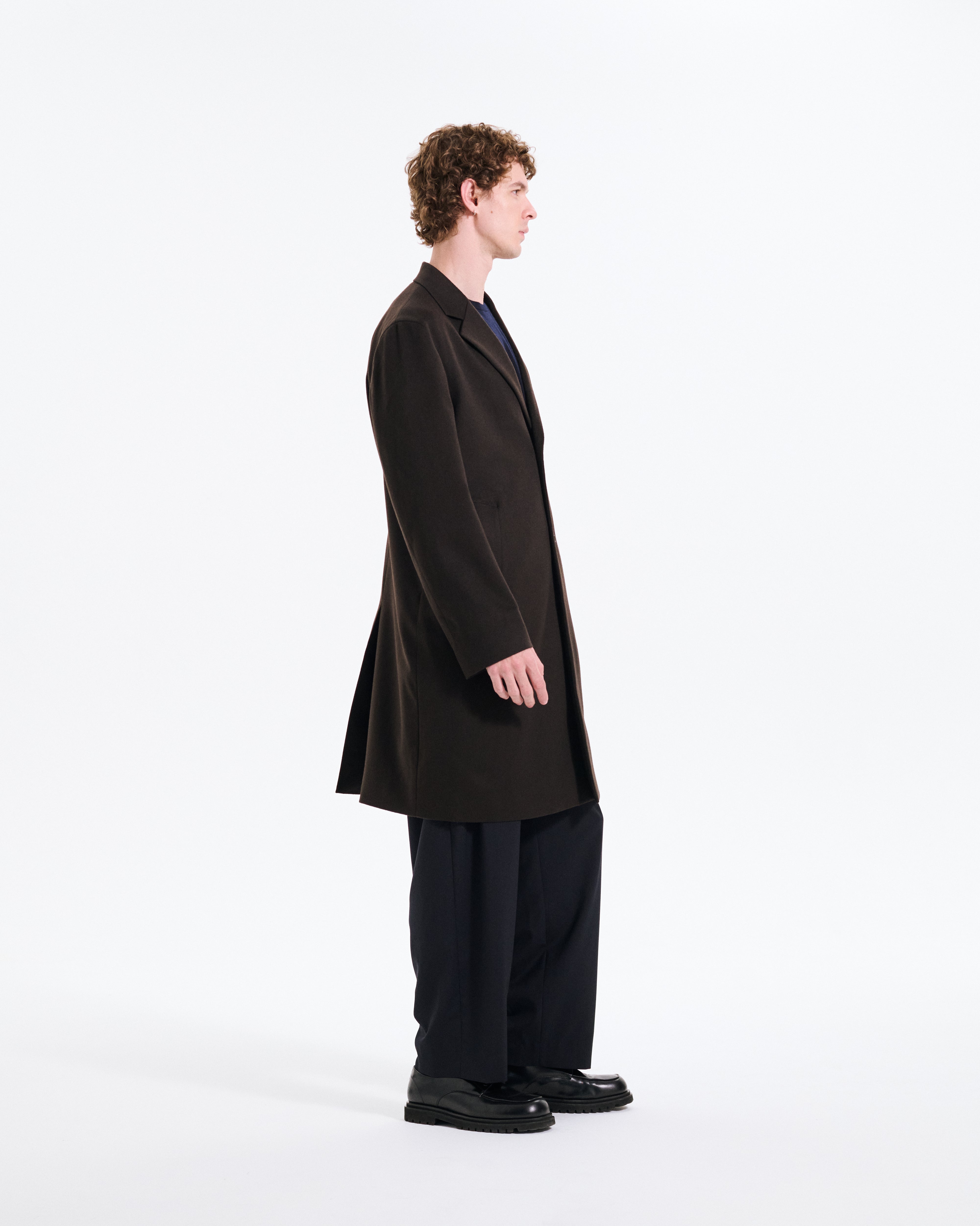 Stanley Loro Piana Rain System Wool Coat