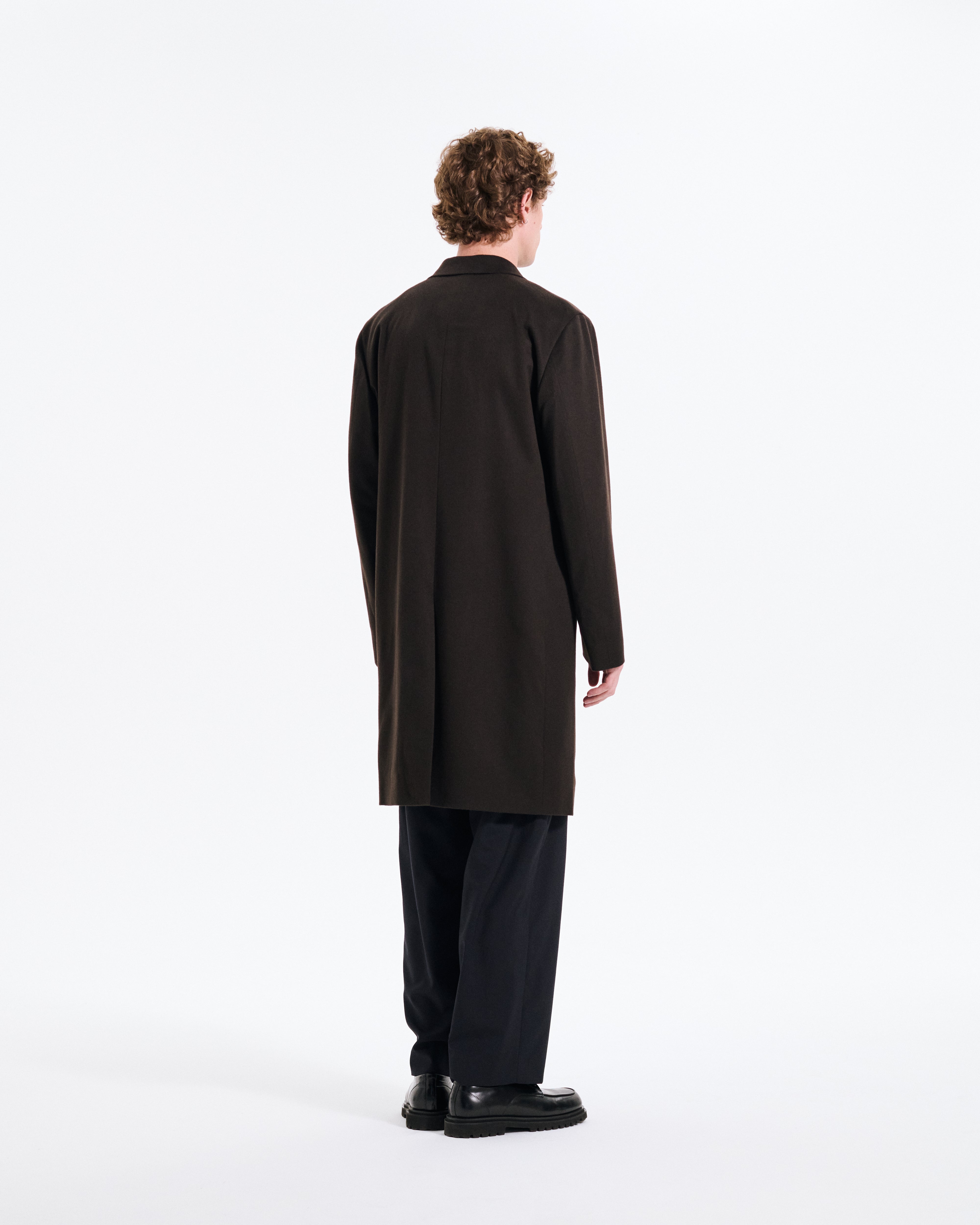 Stanley Loro Piana Rain System Wool Coat