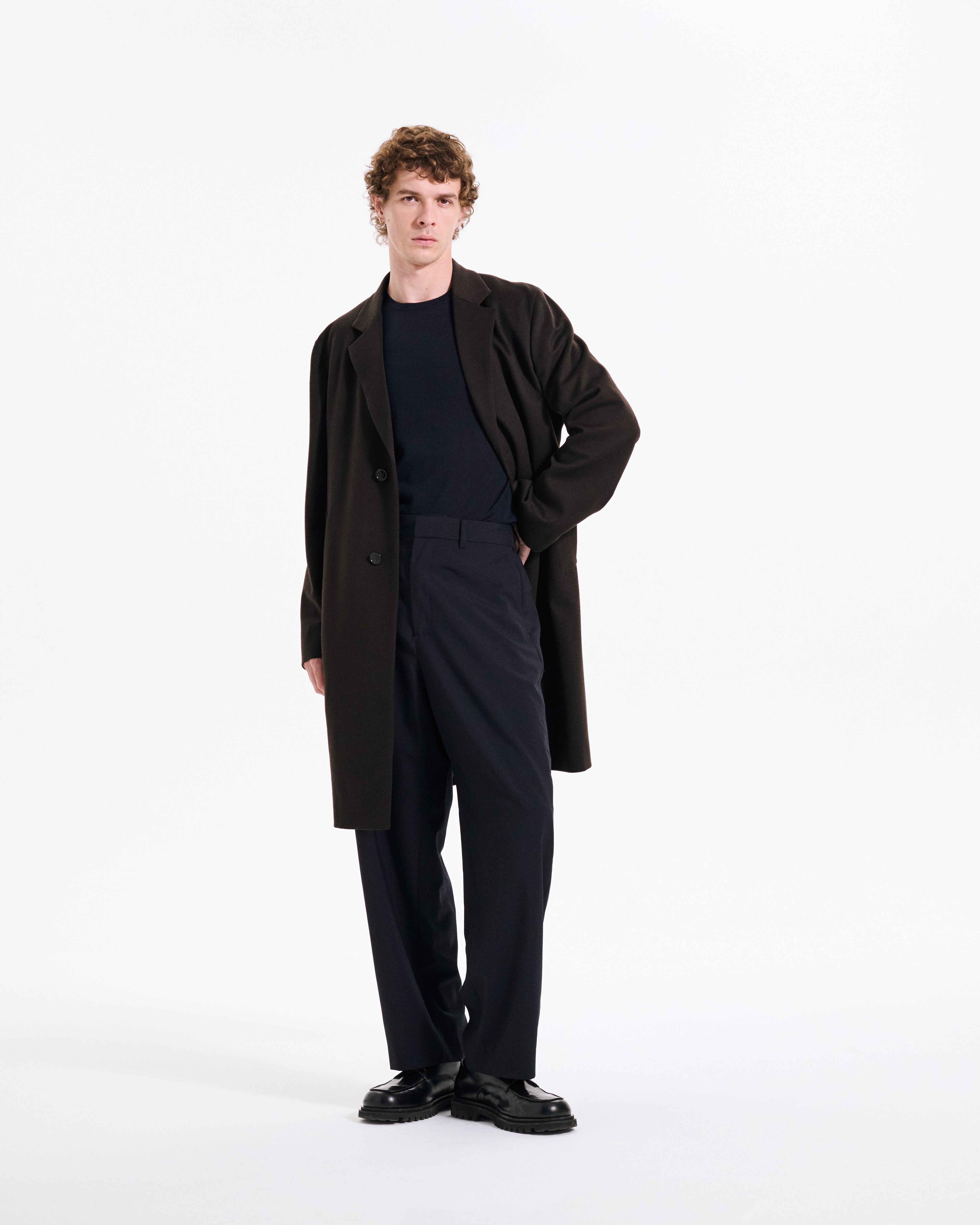 Stanley Loro Piana Rain System Wool Coat