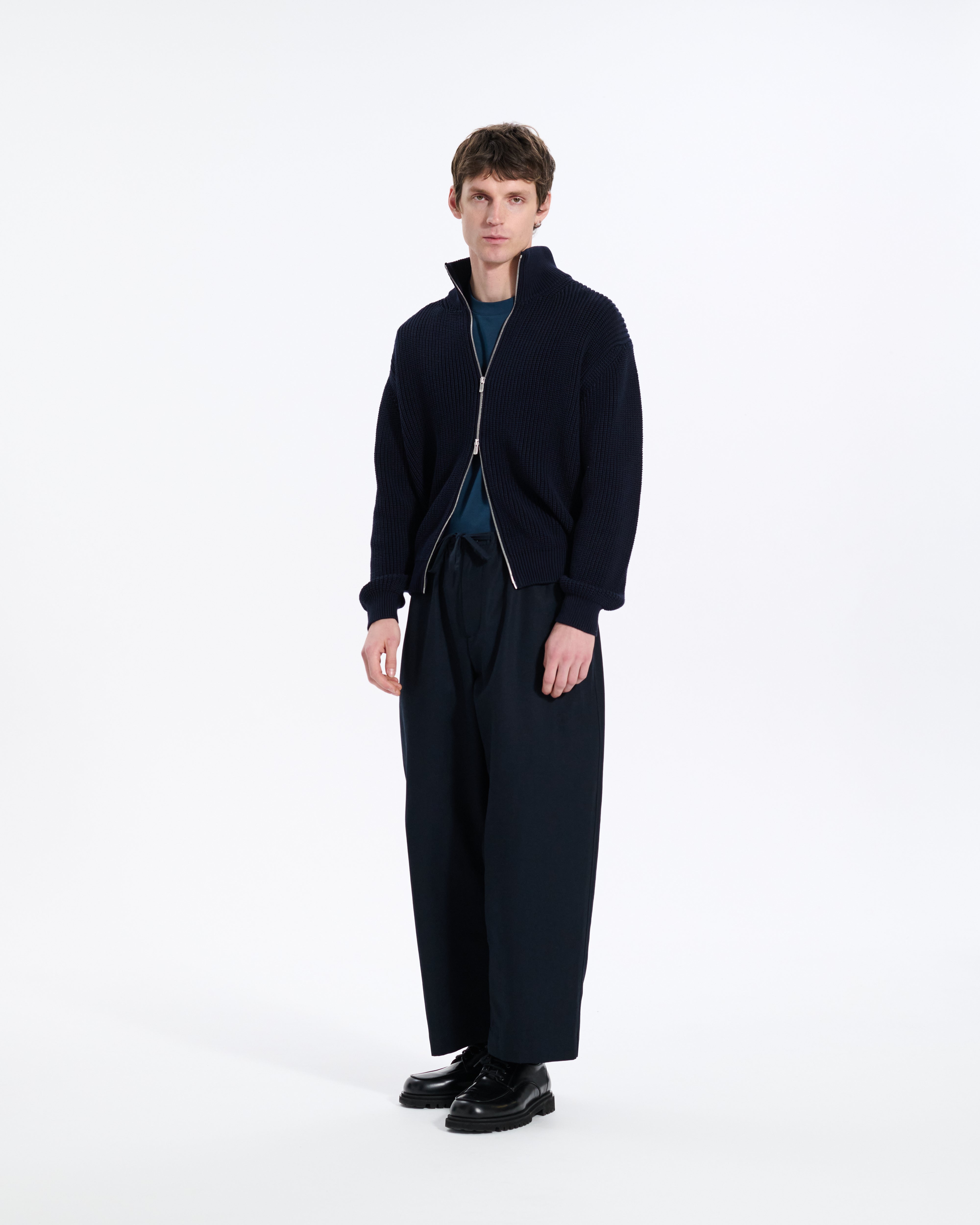 メンズ MACKINTOSH crafted by BATONER コットンドライバーズニット