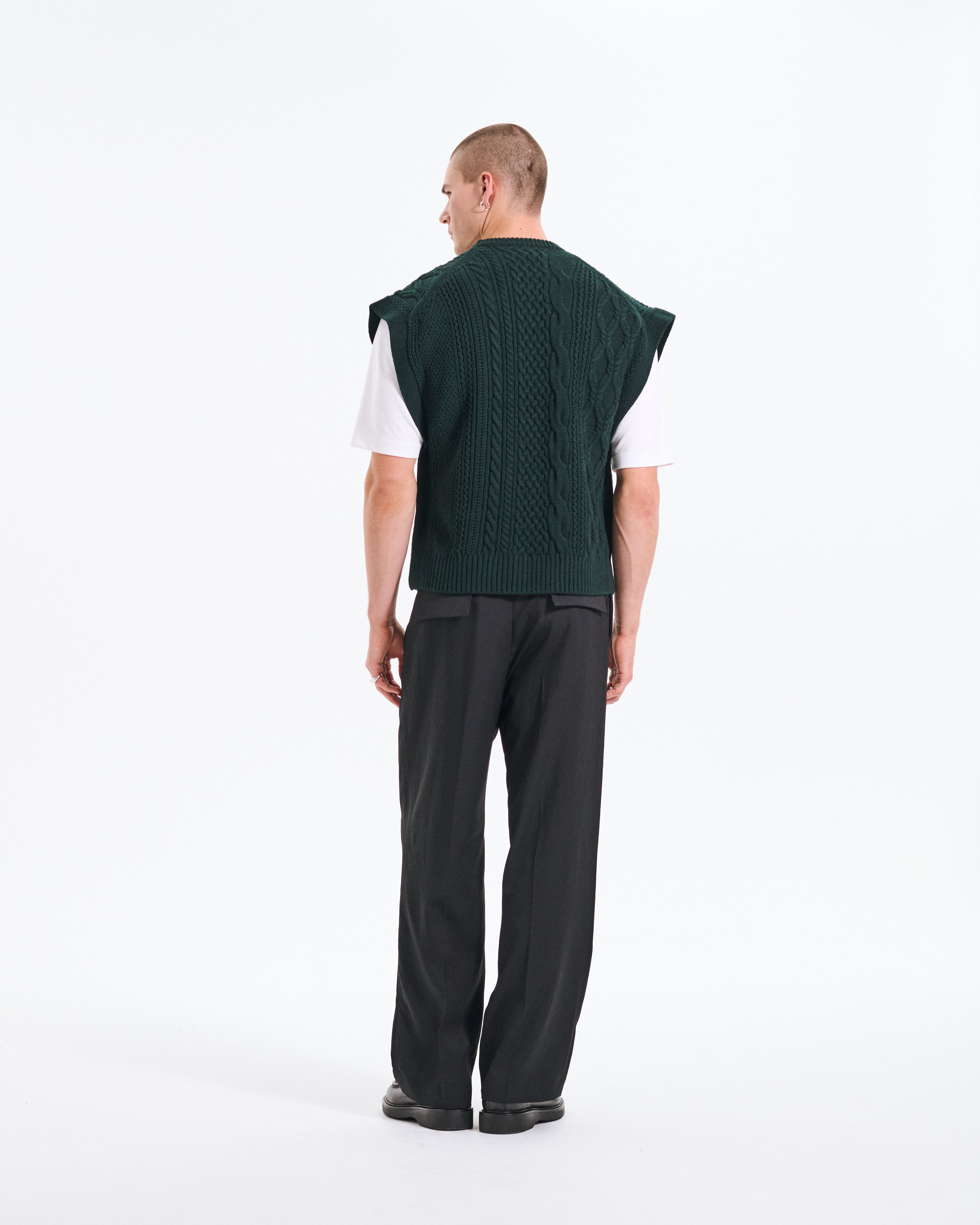 メンズ MACKINTOSH crafted by BATONER - ケーブルベスト – Mackintosh