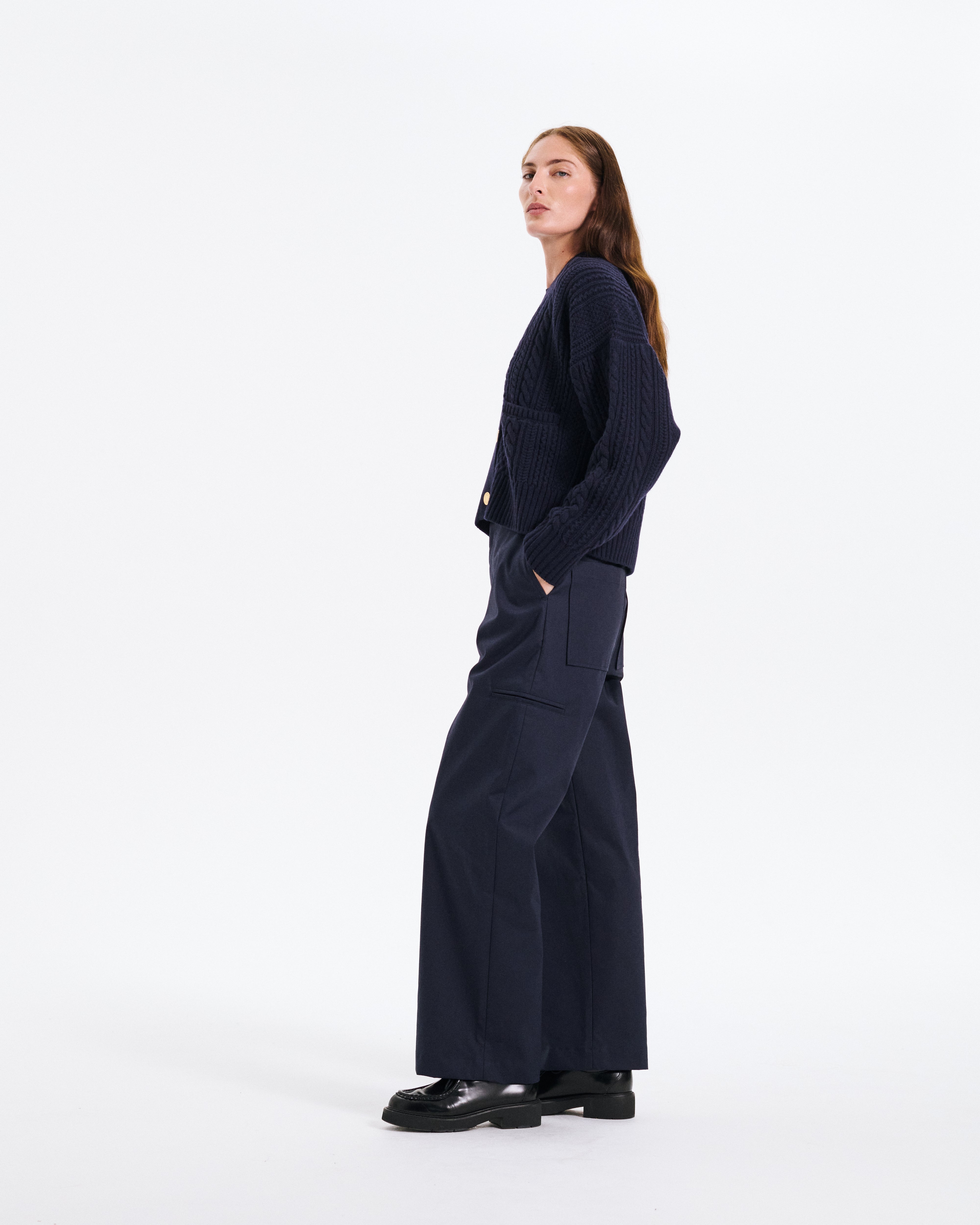 Cable Cardigan