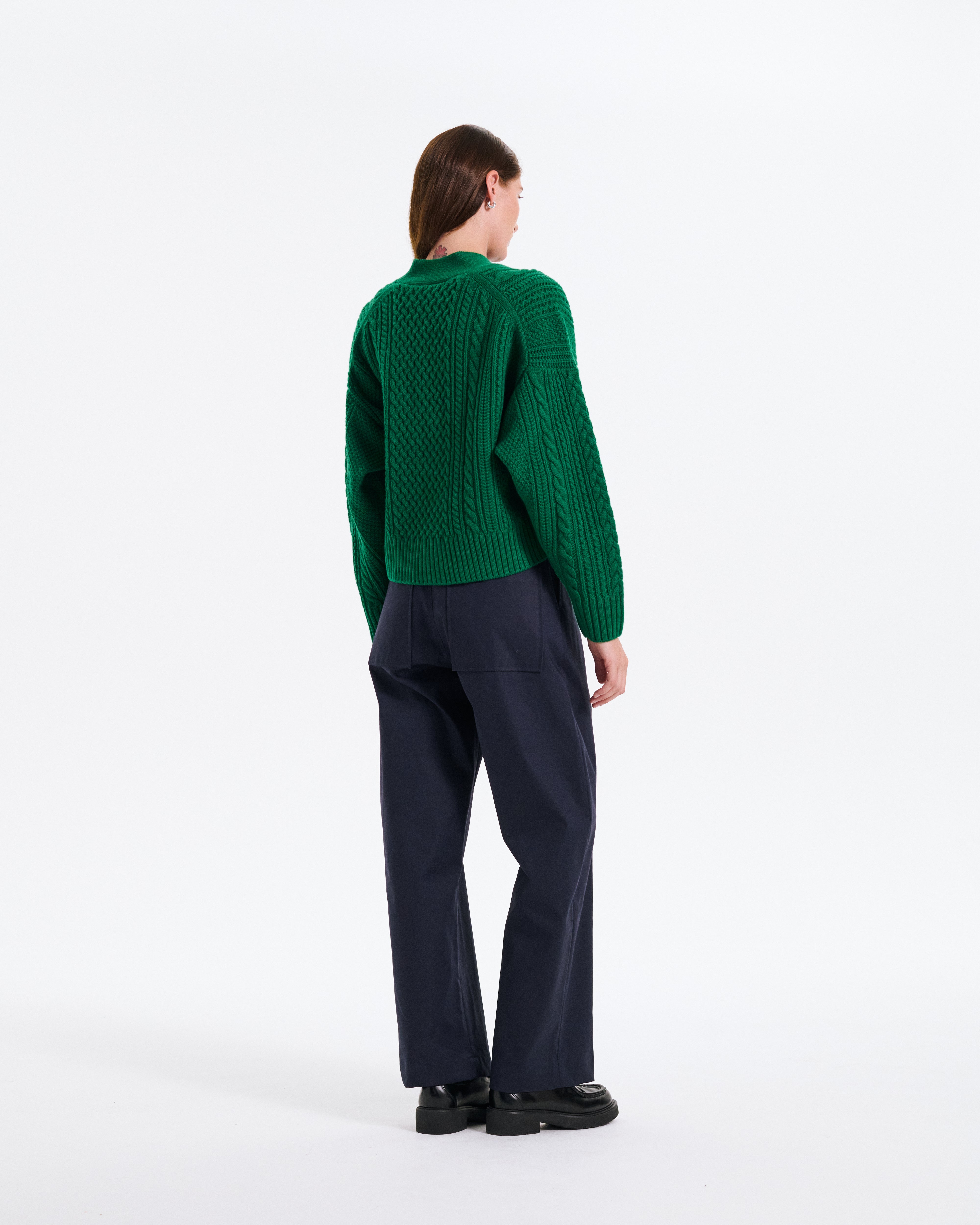 Cable Cardigan