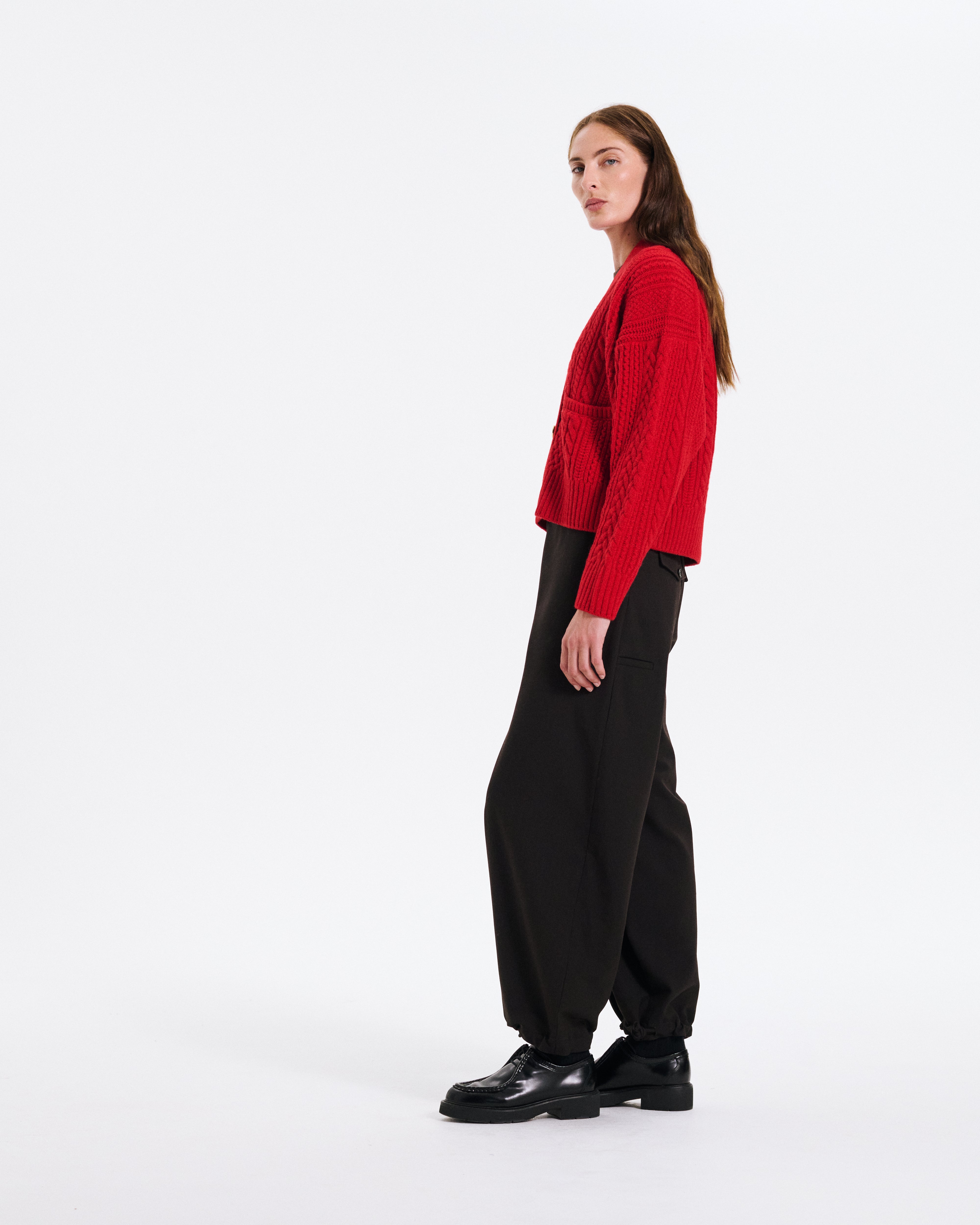 Cable Cardigan