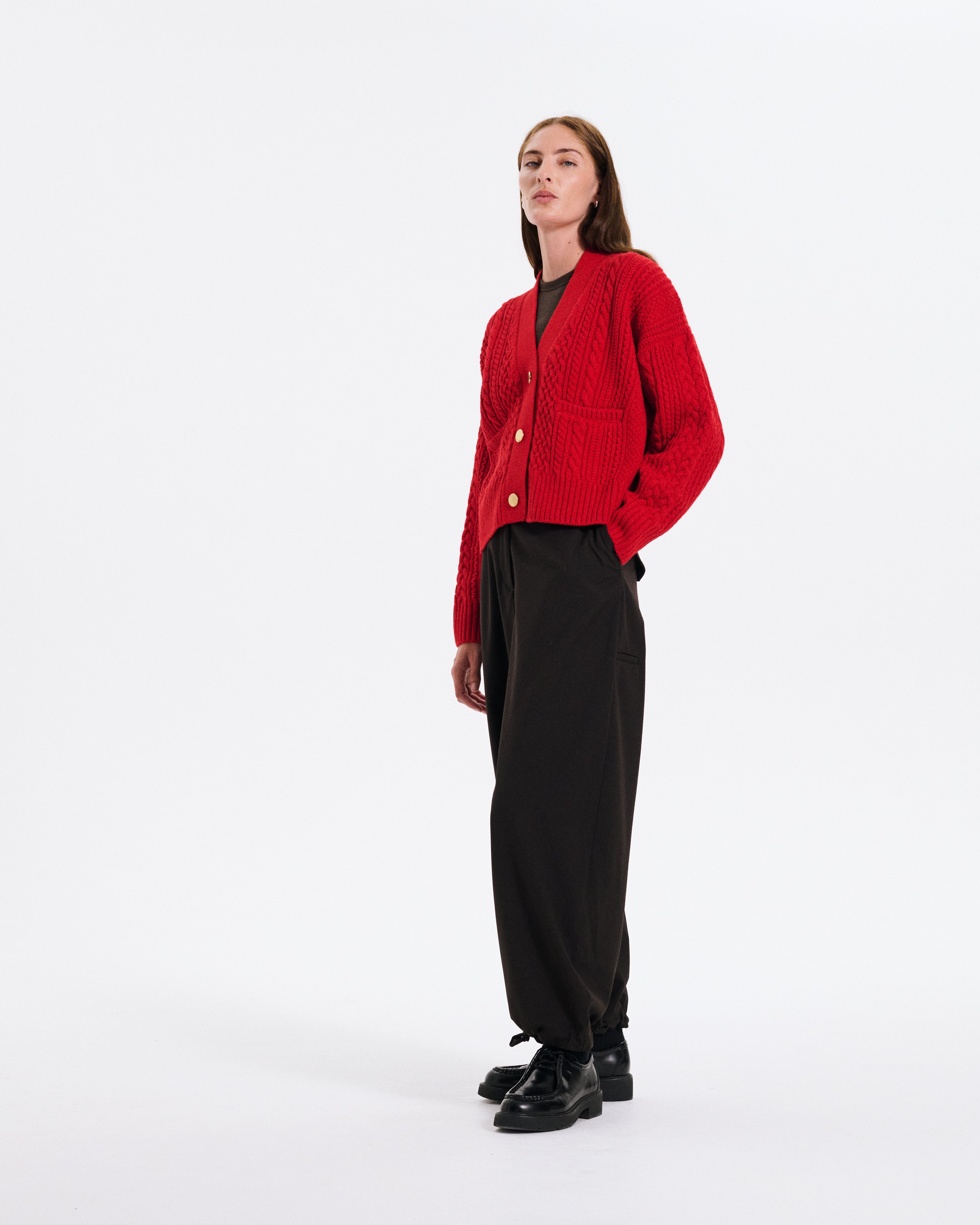 Cable Cardigan