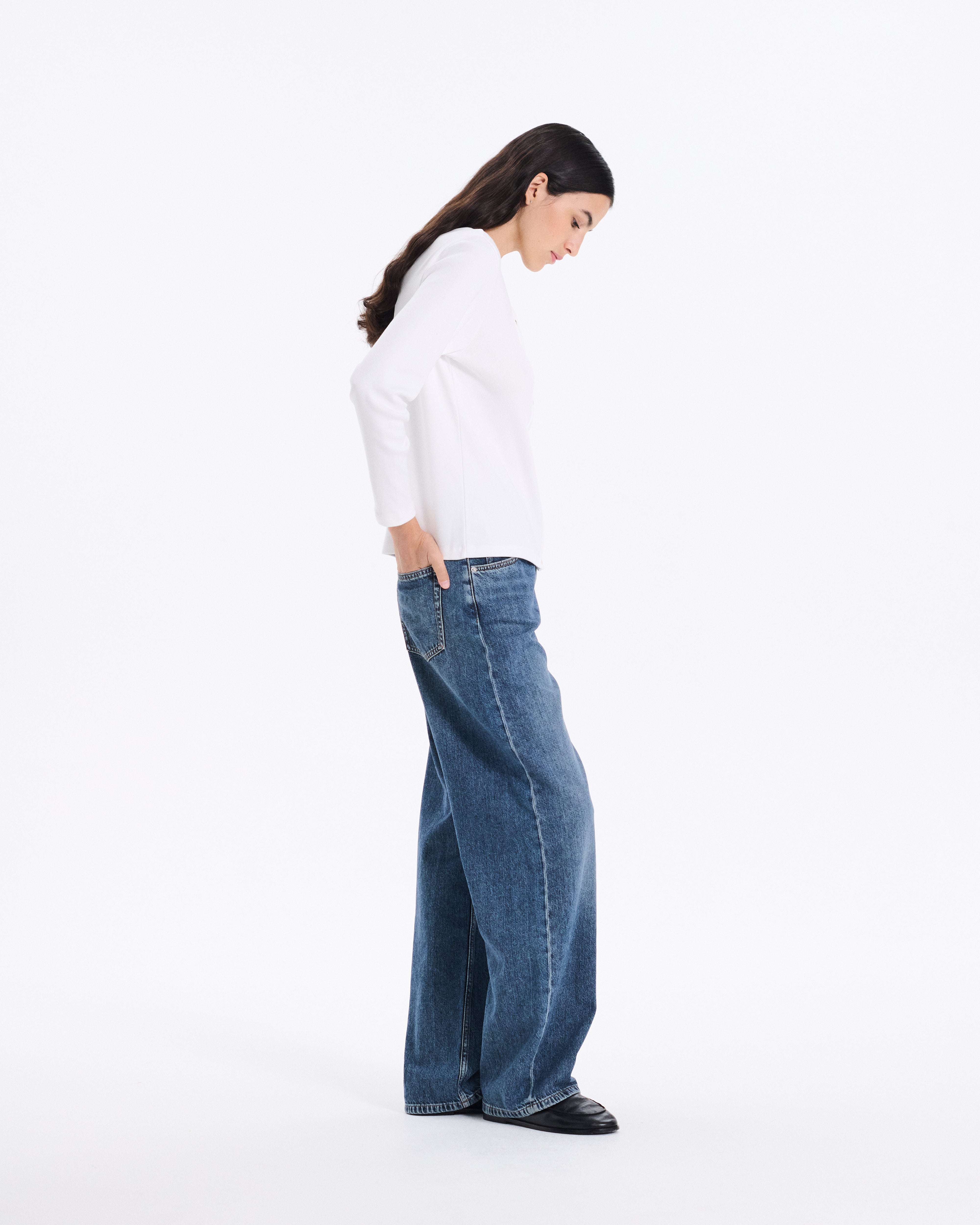 Fine Rib Cotton Cardigan