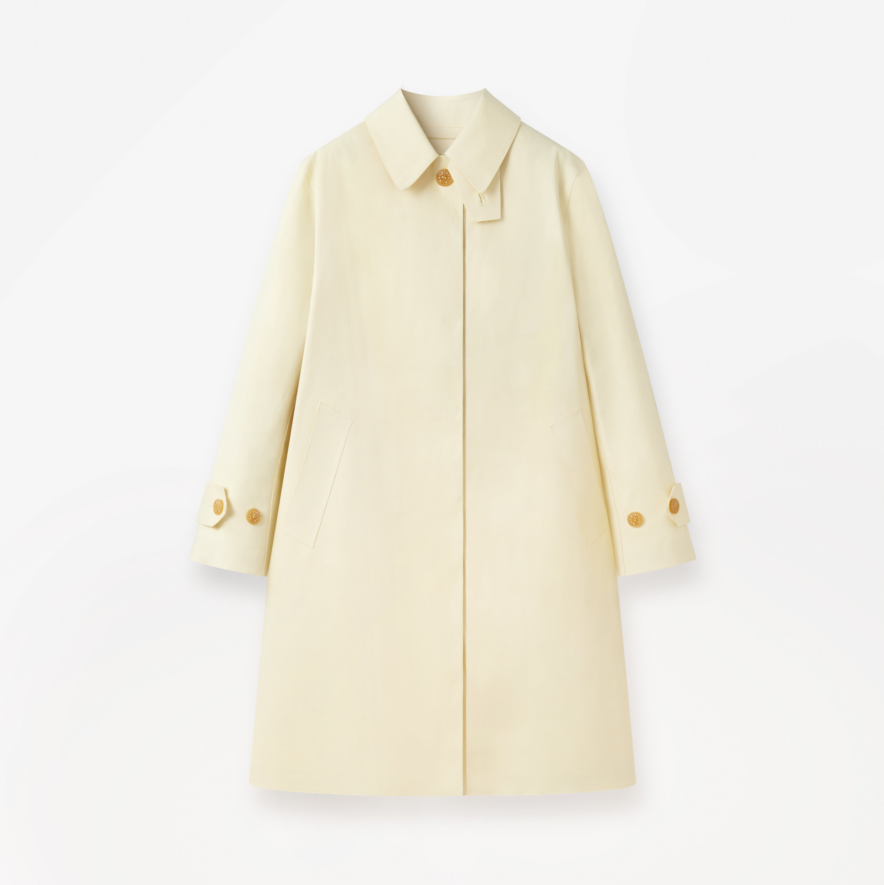 Banton Rubberised 3/4 Length Coat Wax yellow