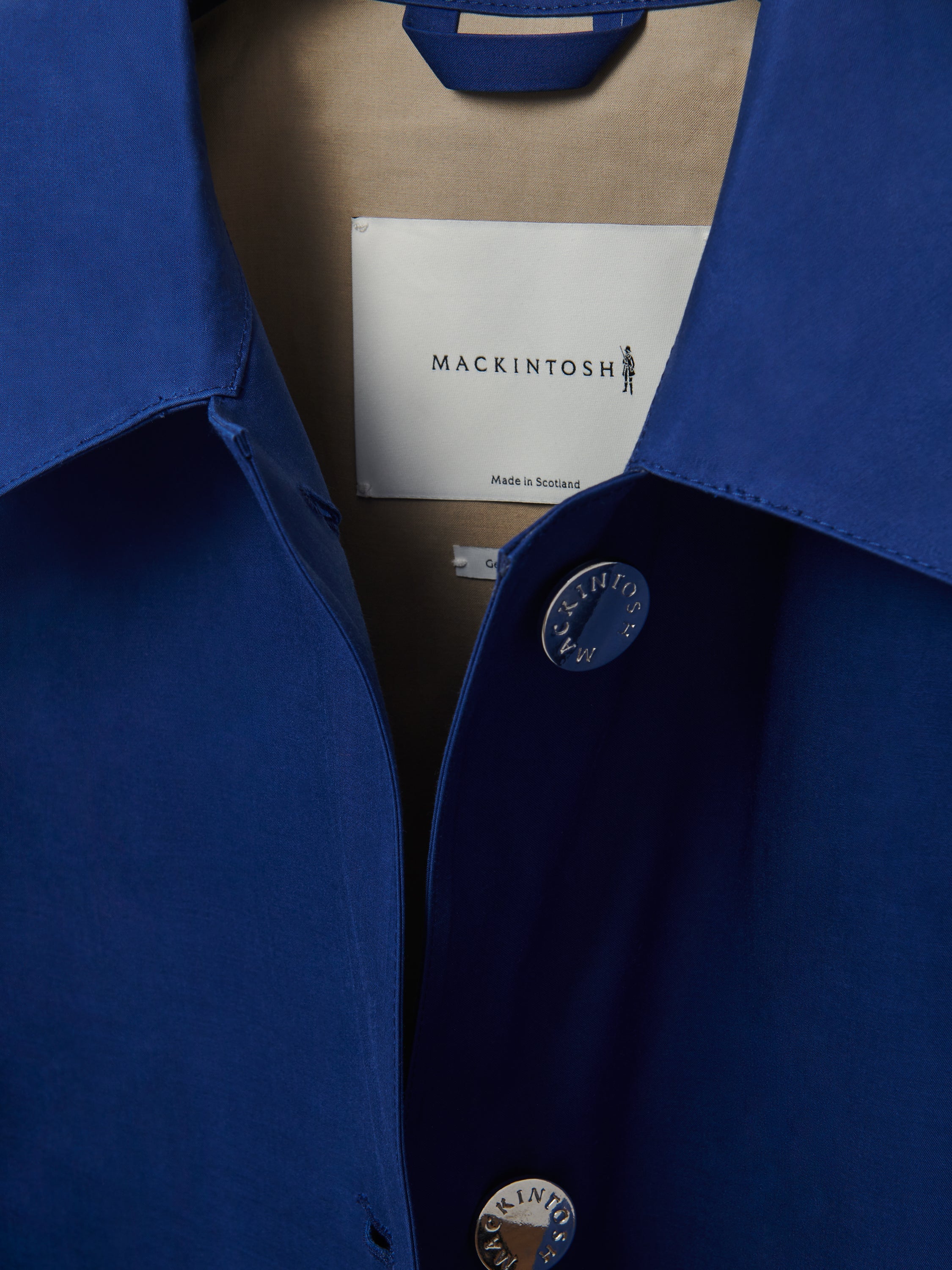MACKINTOSH◆長袖シャツ/S/コットン/IDG/無地/D-MS005 MACKINTOSH - 美品 MACKINTOSH マッキントッシュ TRADITIONAL
