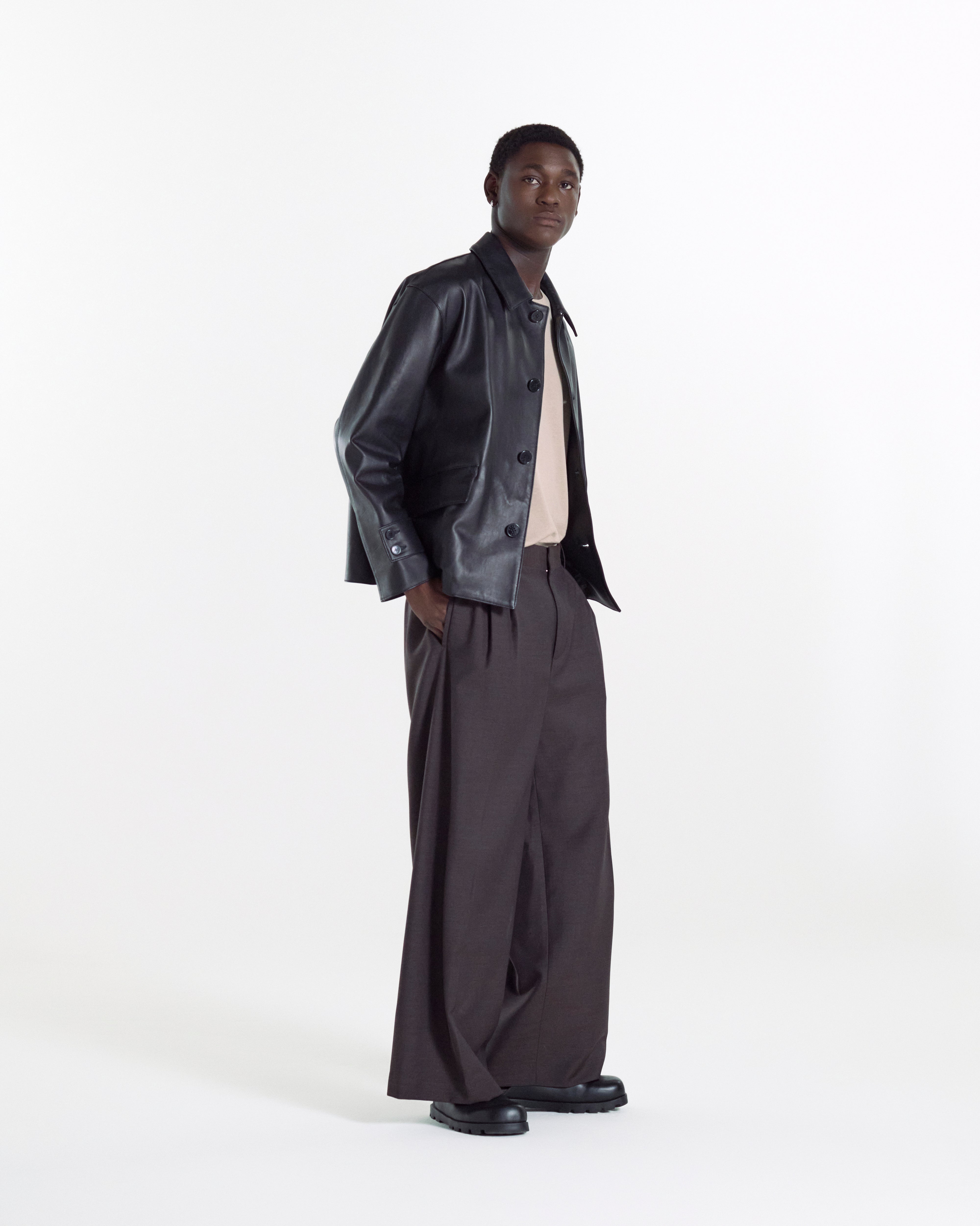 Humbie Slim Leather Jacket