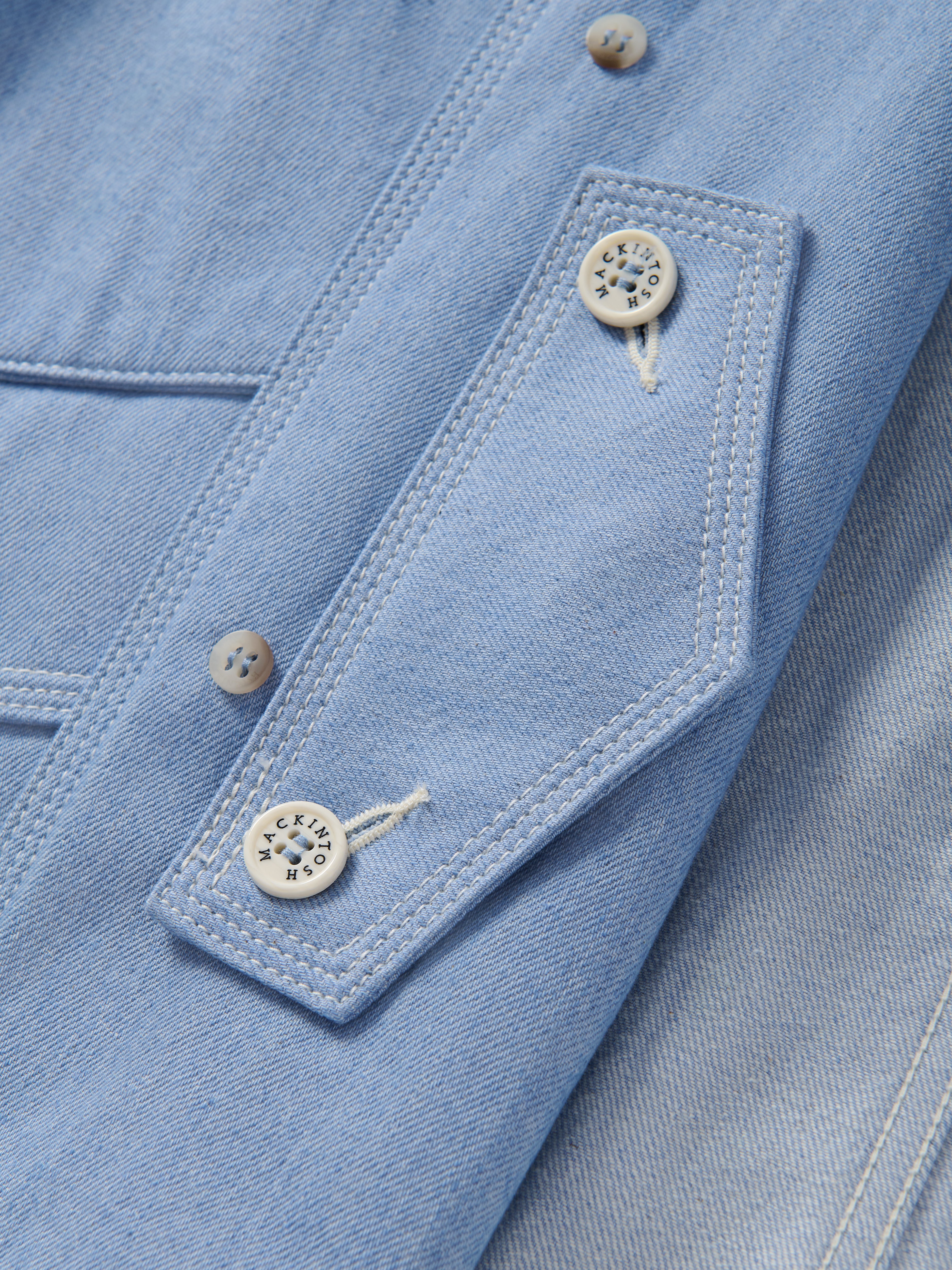 Men's Humbie Slim Short Denim Jacket – Mackintosh