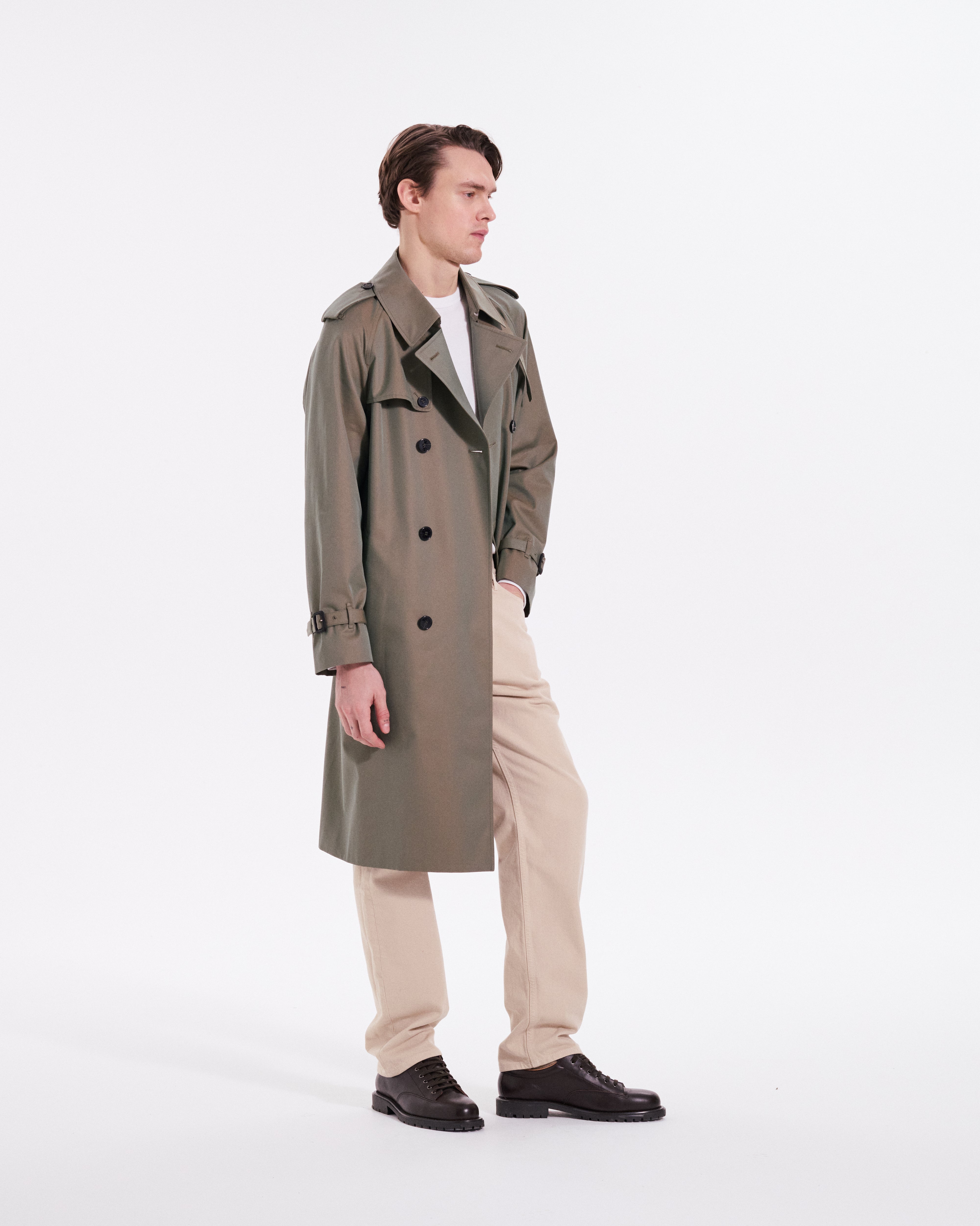 Blanefield Gabardine Double Breasted Trench Coat