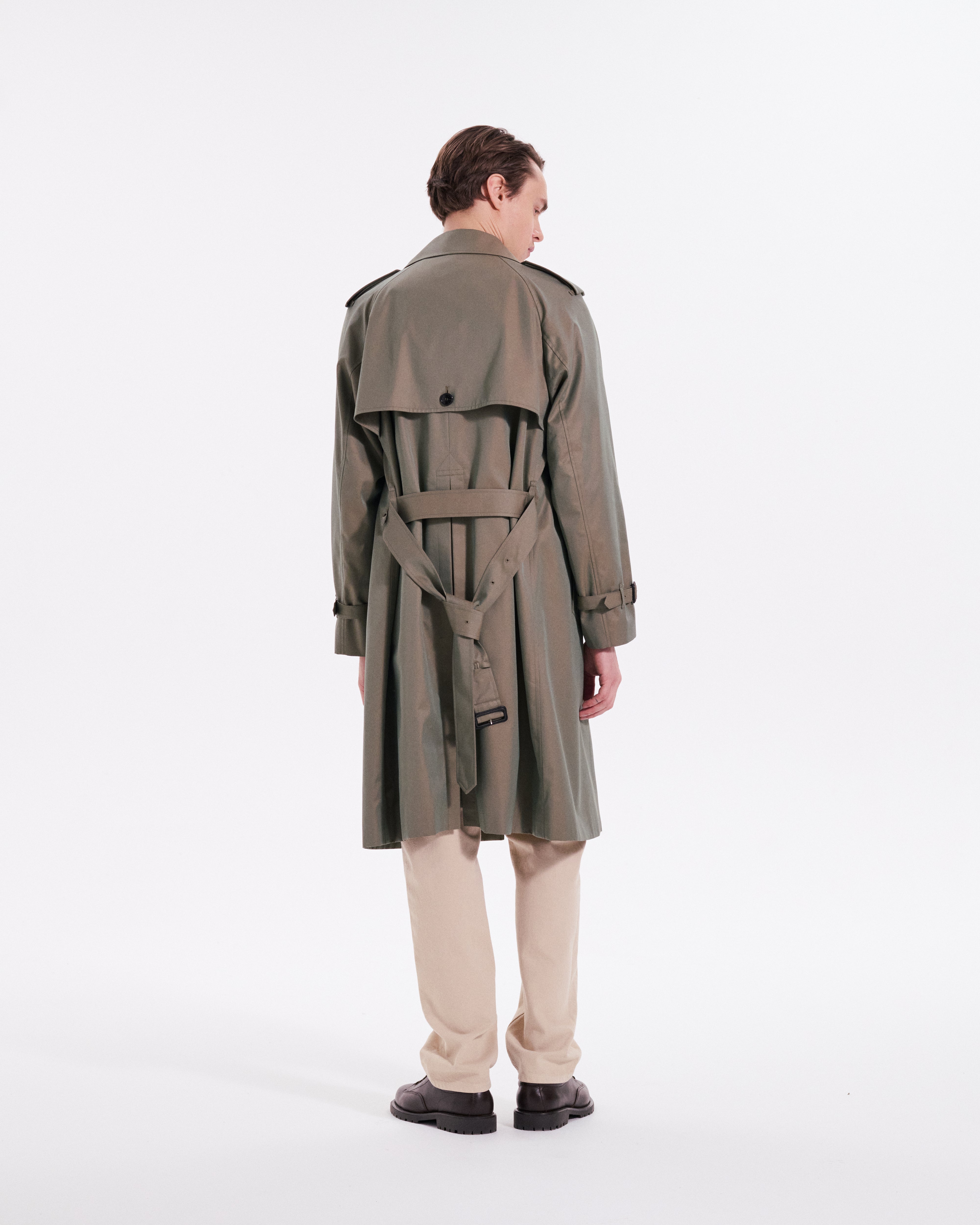MACKINTOSH マッキントッシュ ステンカラーコートトレンチコートカーキ トゥモローランド メンズ TOMORROWLAND MEN 【別注】MACKINTOSH