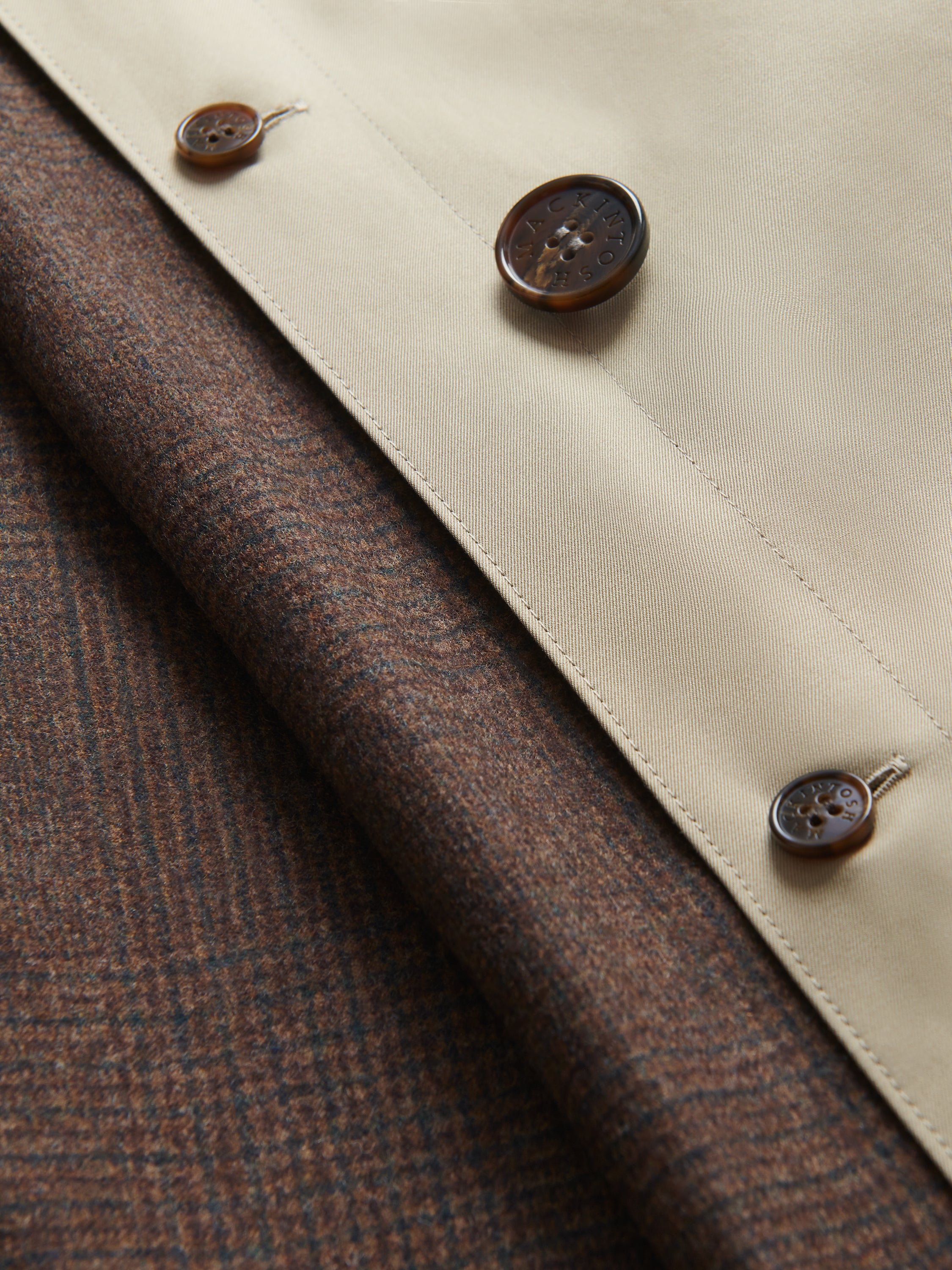 メンズ ブレーンフィールド ギャバジン ダブルブレスト トレンチ メンズ ブレーンフィールド ギャバジン ダブルブレスト トレンチ