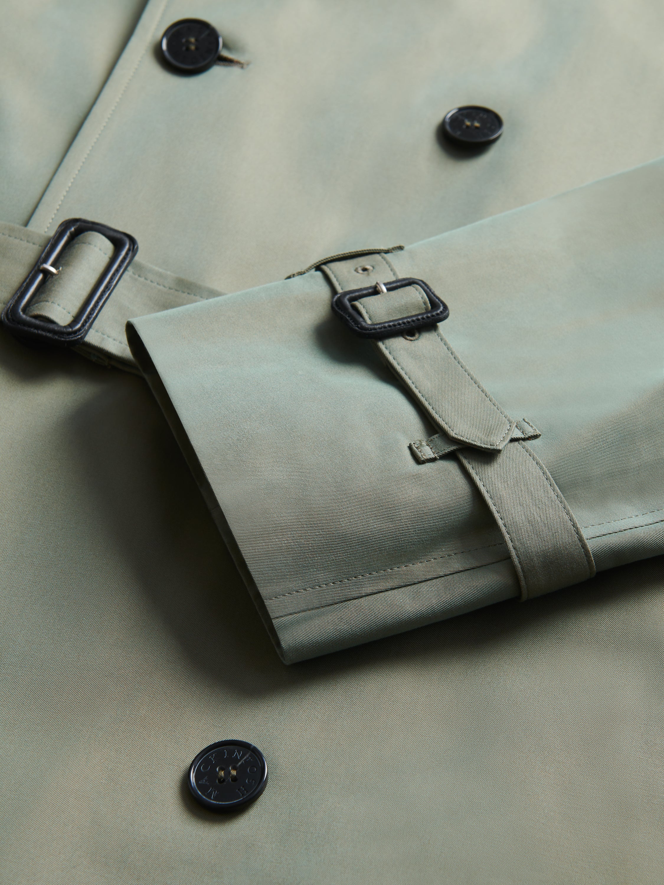 メンズ BLANEFIELD - ギャバジンダブルブレステッド トレンチコート