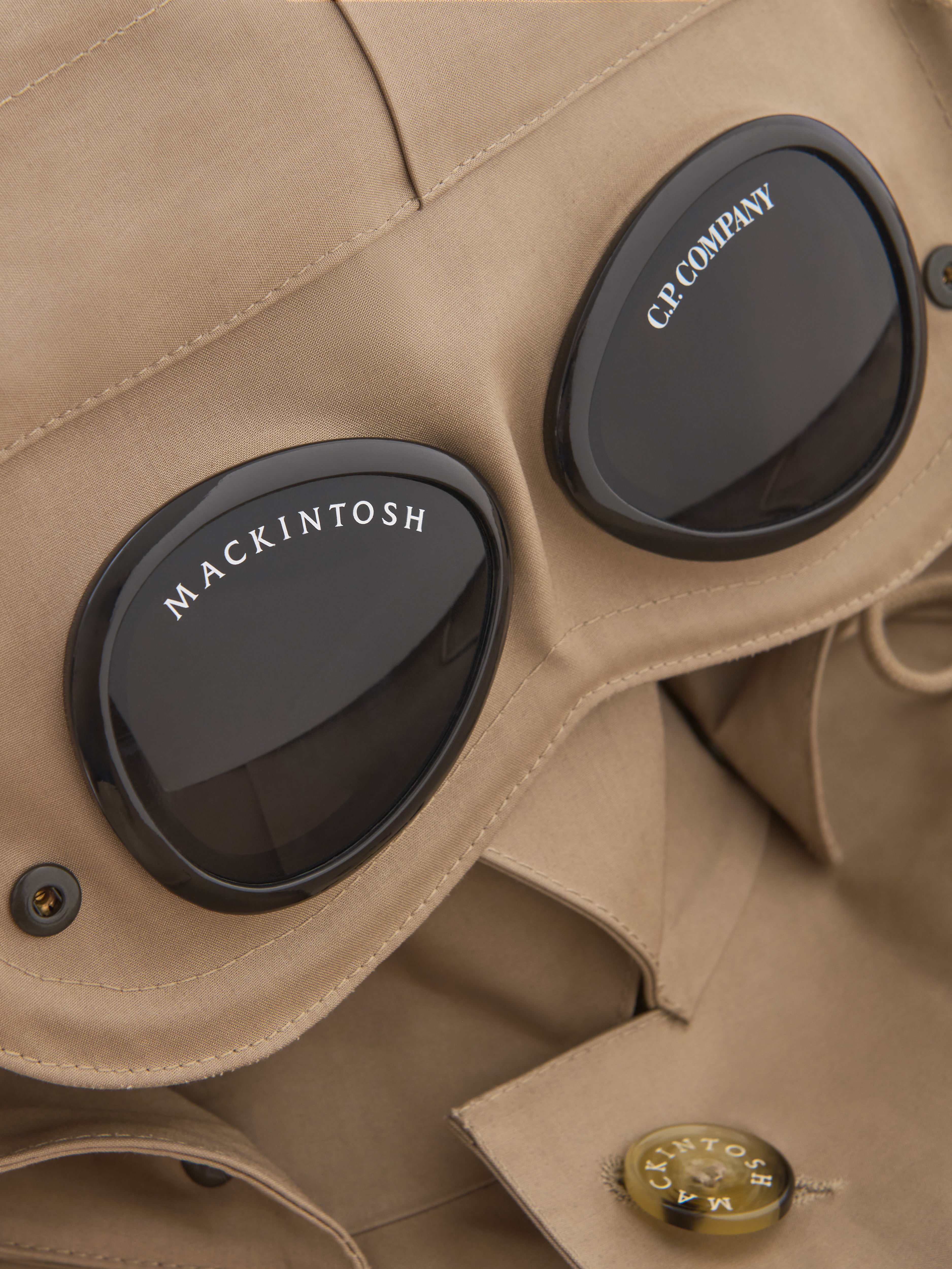 Mackintosh x C.P. Company ゴーグルカーコート