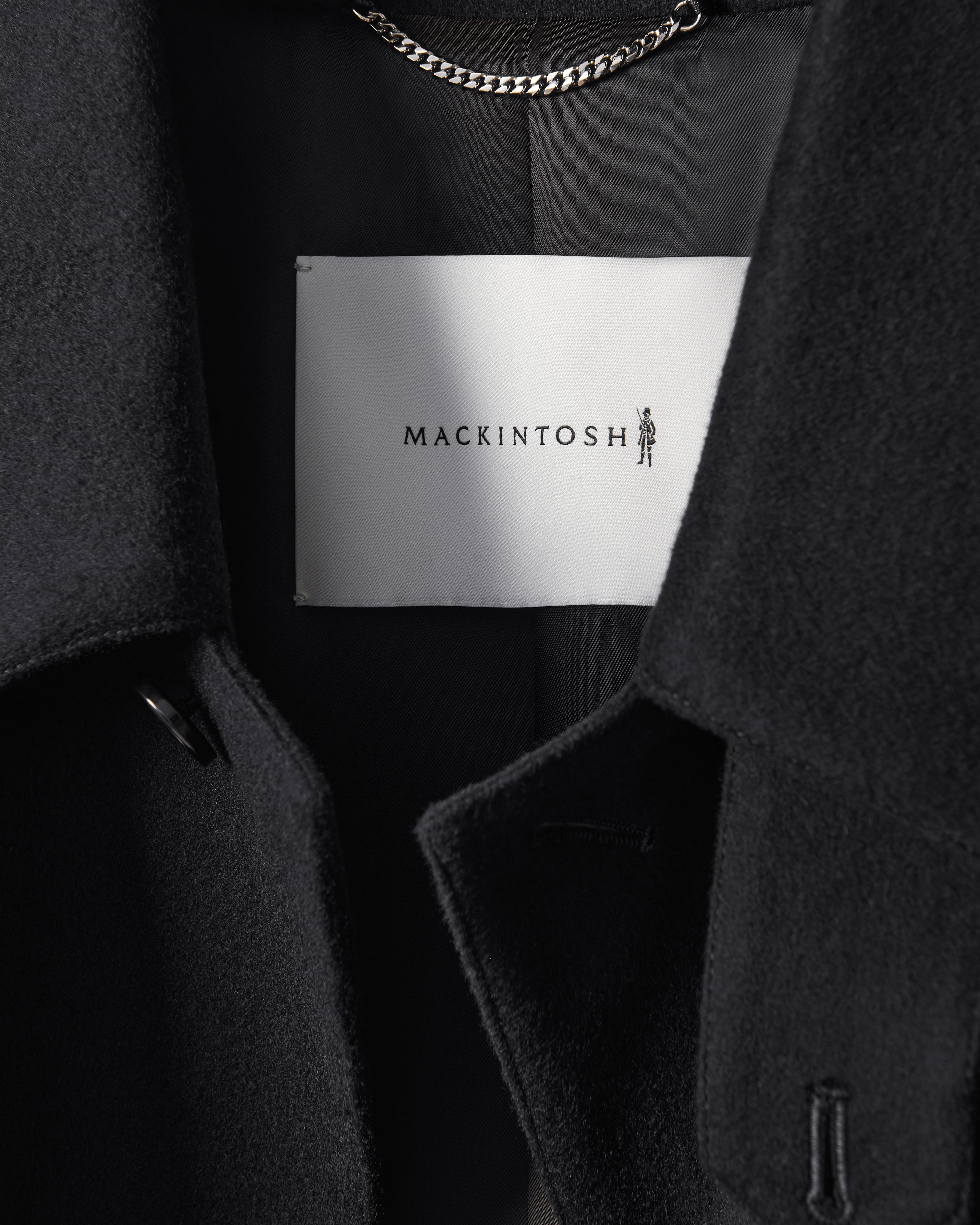 Mens Dunkeld Loro Piana Rain System Wool Coat – Mackintosh