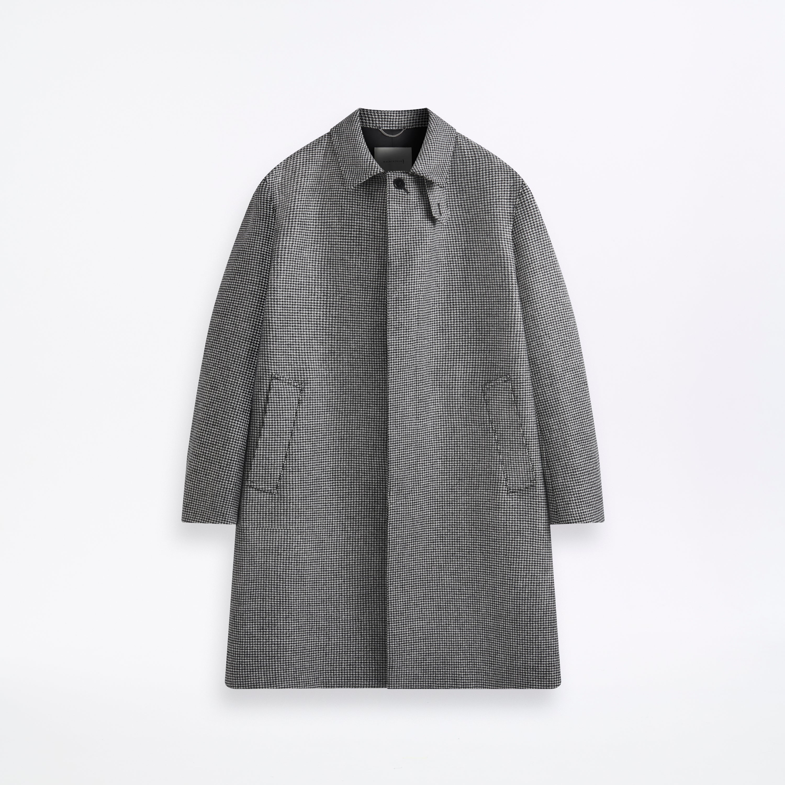 Dunkeld Houndstooth Wool Coat