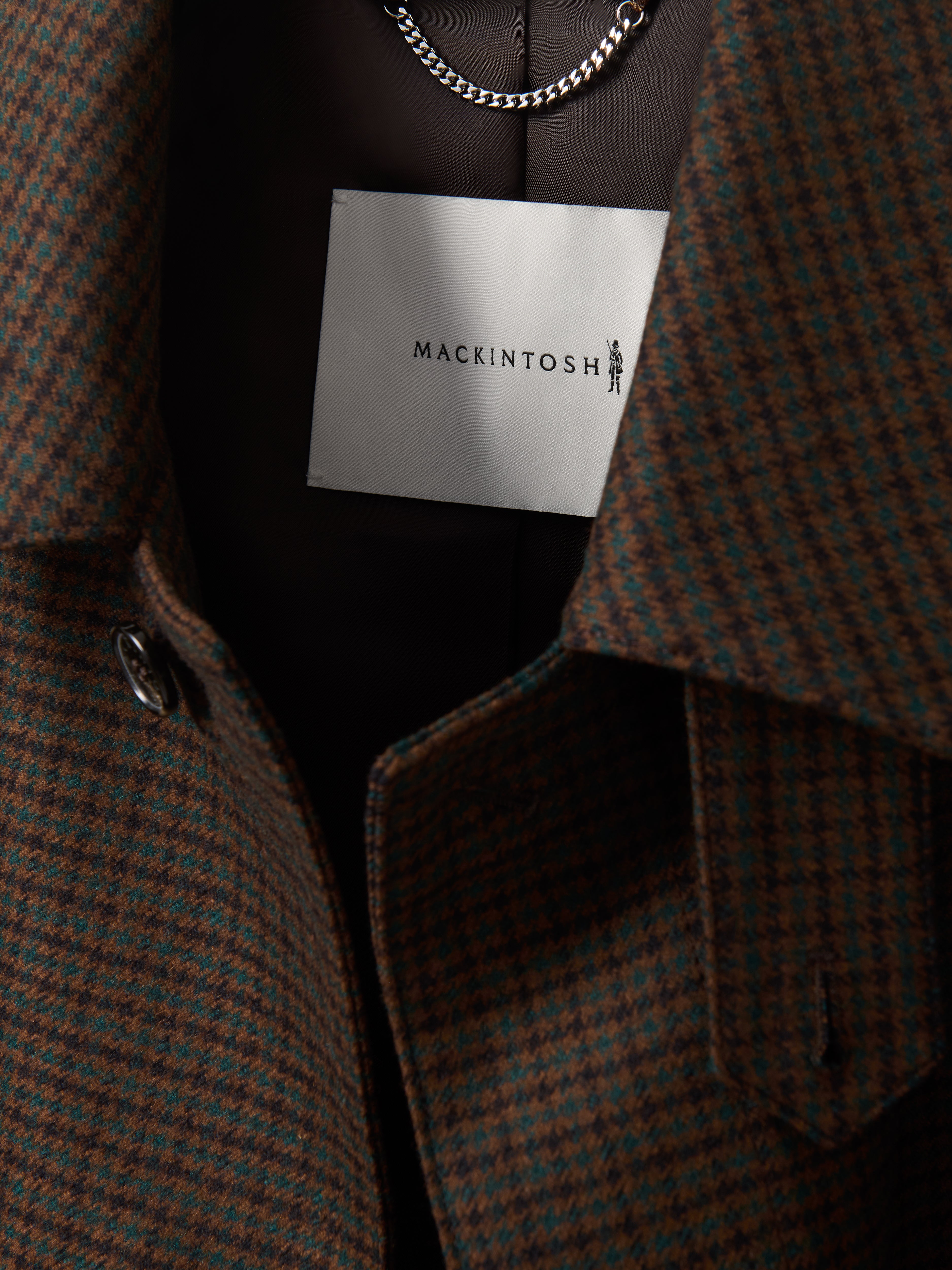 メンズ DUNKELD - ハウンドトゥース ウールコート – Mackintosh