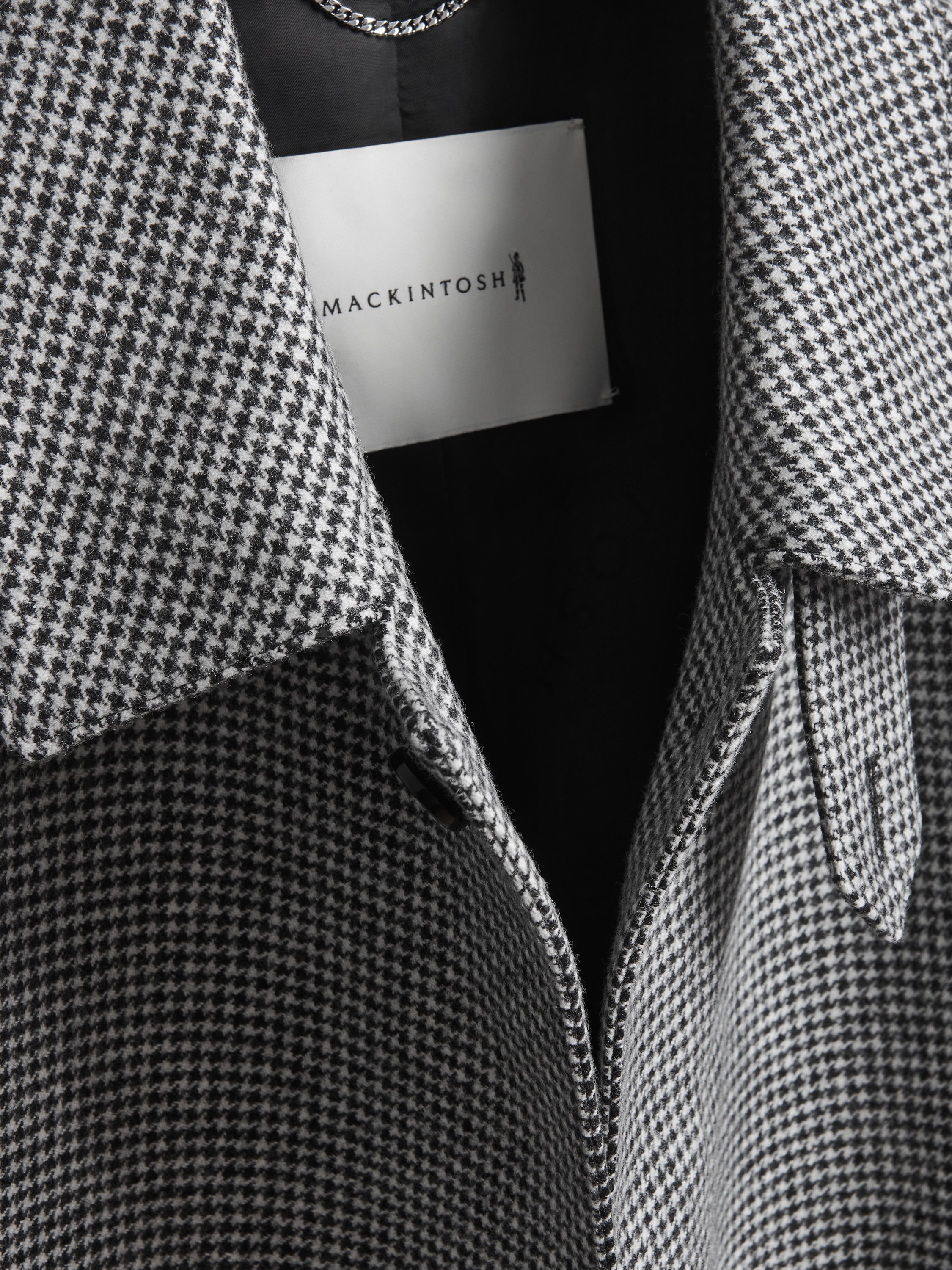 メンズ DUNKELD - ハウンドトゥース ウールコート – Mackintosh