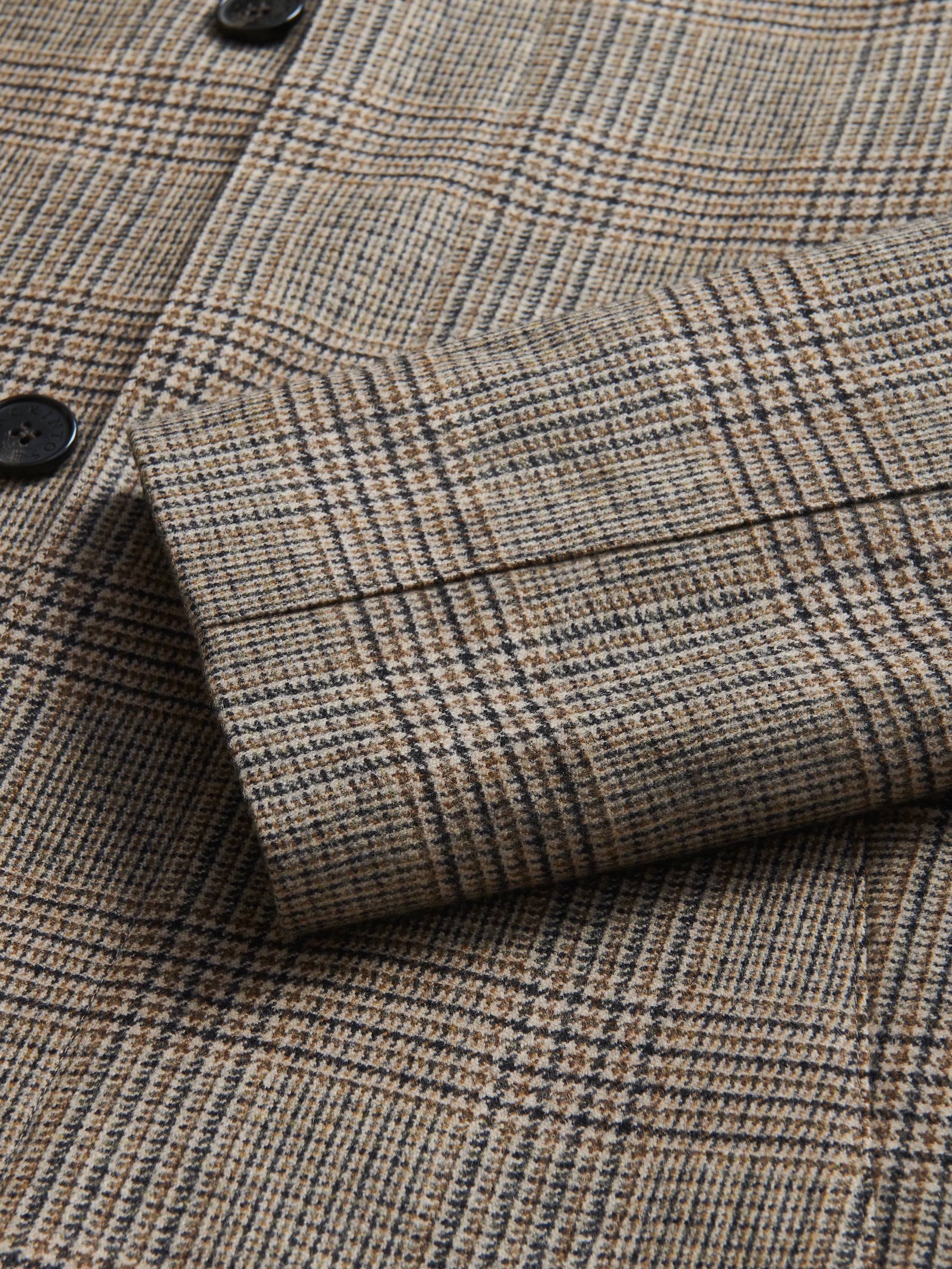 メンズ DUNKELD - グレンチェック ウールコート – Mackintosh