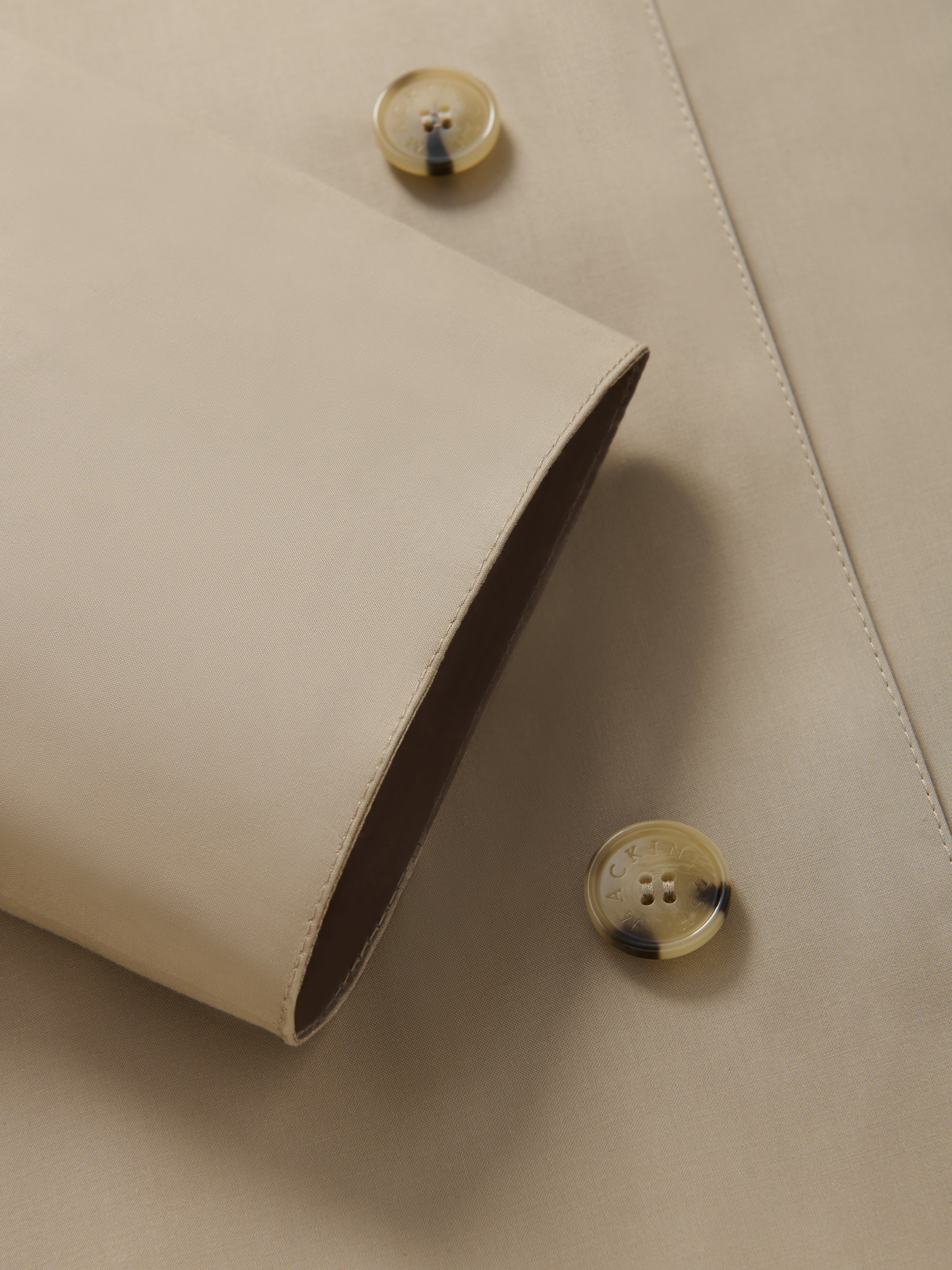 マッキントッシュ／ゴム引きコート／ダヌーンフード／オレンジ／38 マッキントッシュ／ゴム引きコート／ダヌーンフード／オレンジ