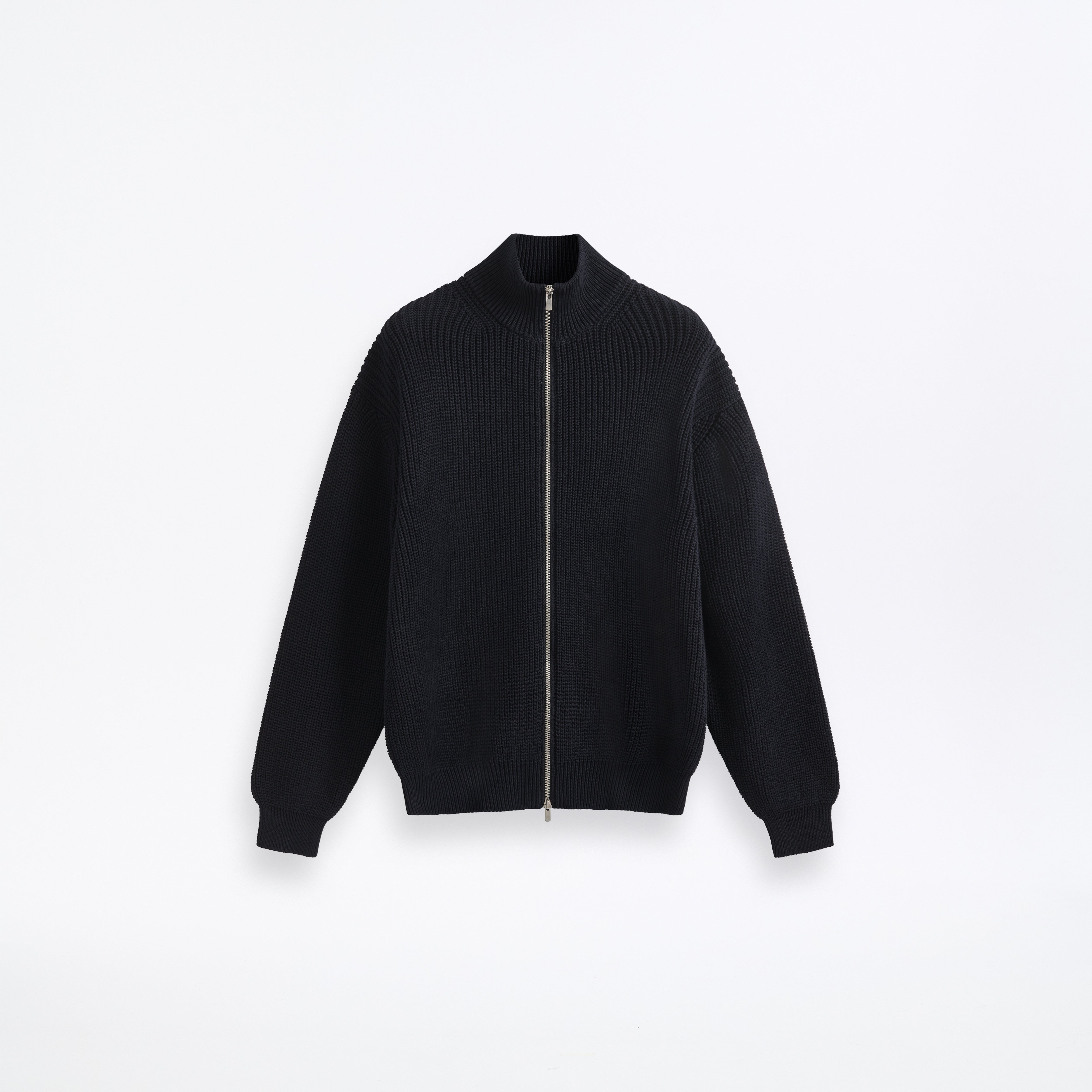 Full Zip Cardigan Navy