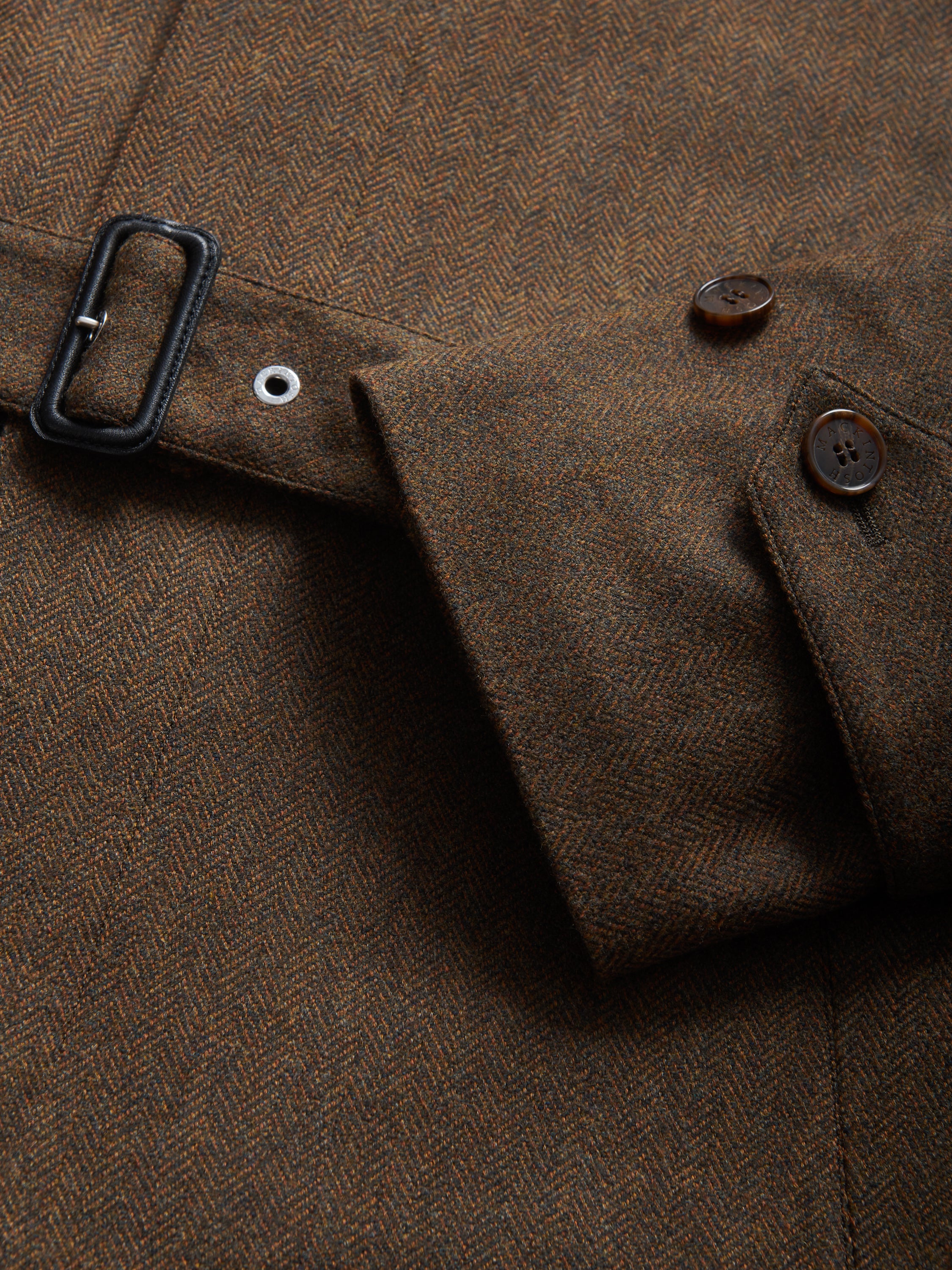 メンズ ROXBURGH ウール ライディングコート – Mackintosh