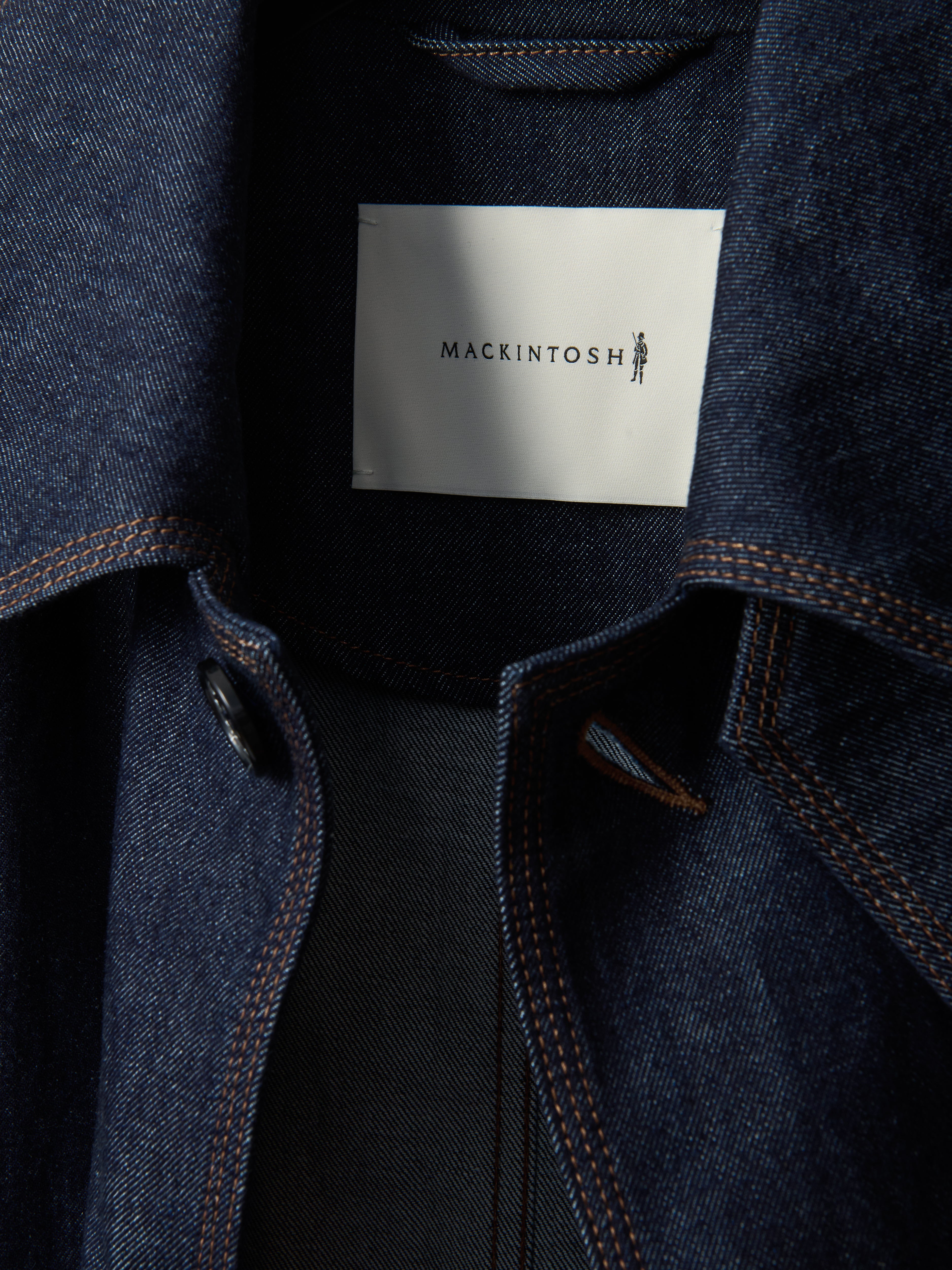 Men's Humbie Slim Short Denim Jacket – Mackintosh