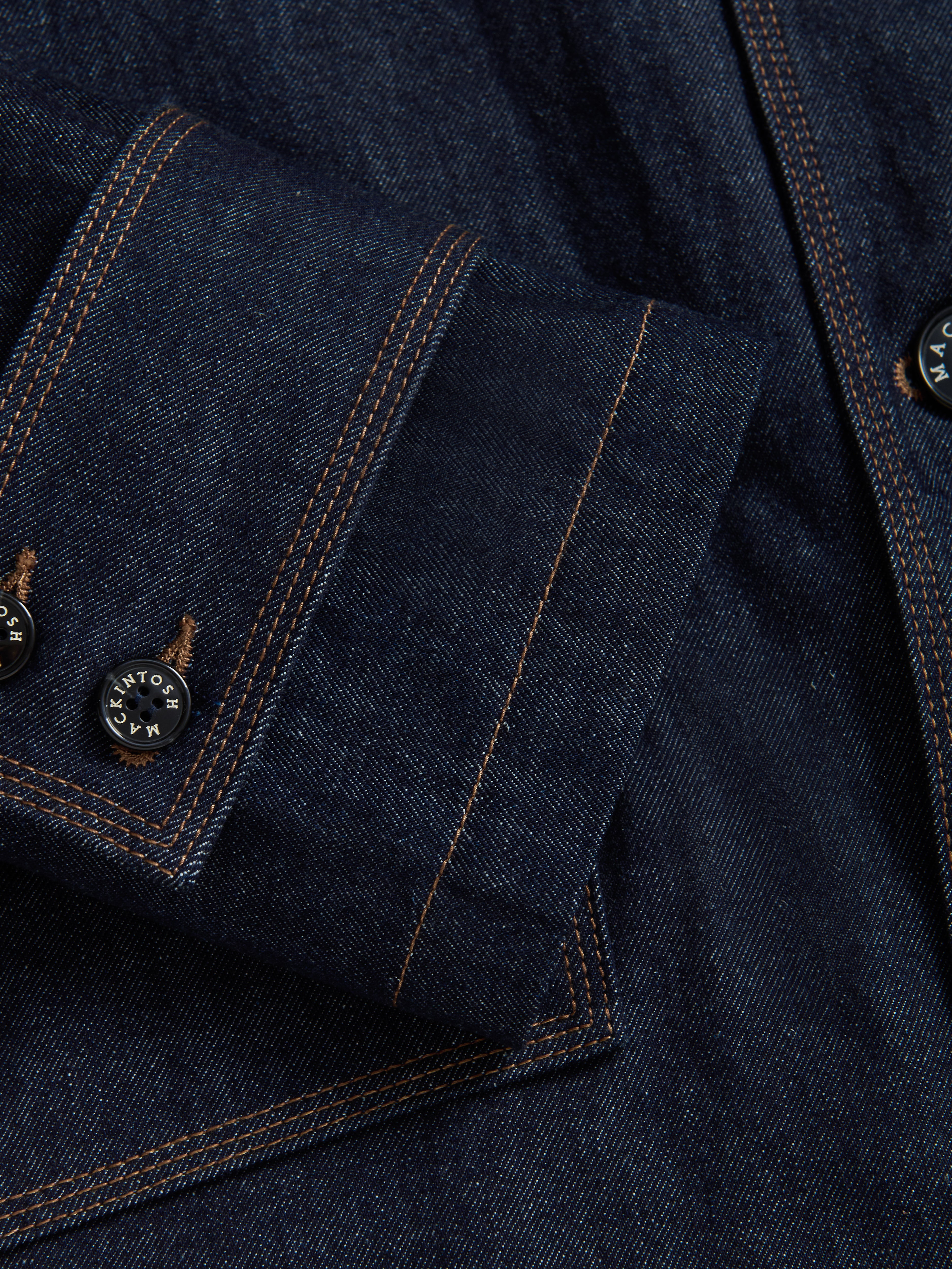 Men's Humbie Slim Short Denim Jacket – Mackintosh