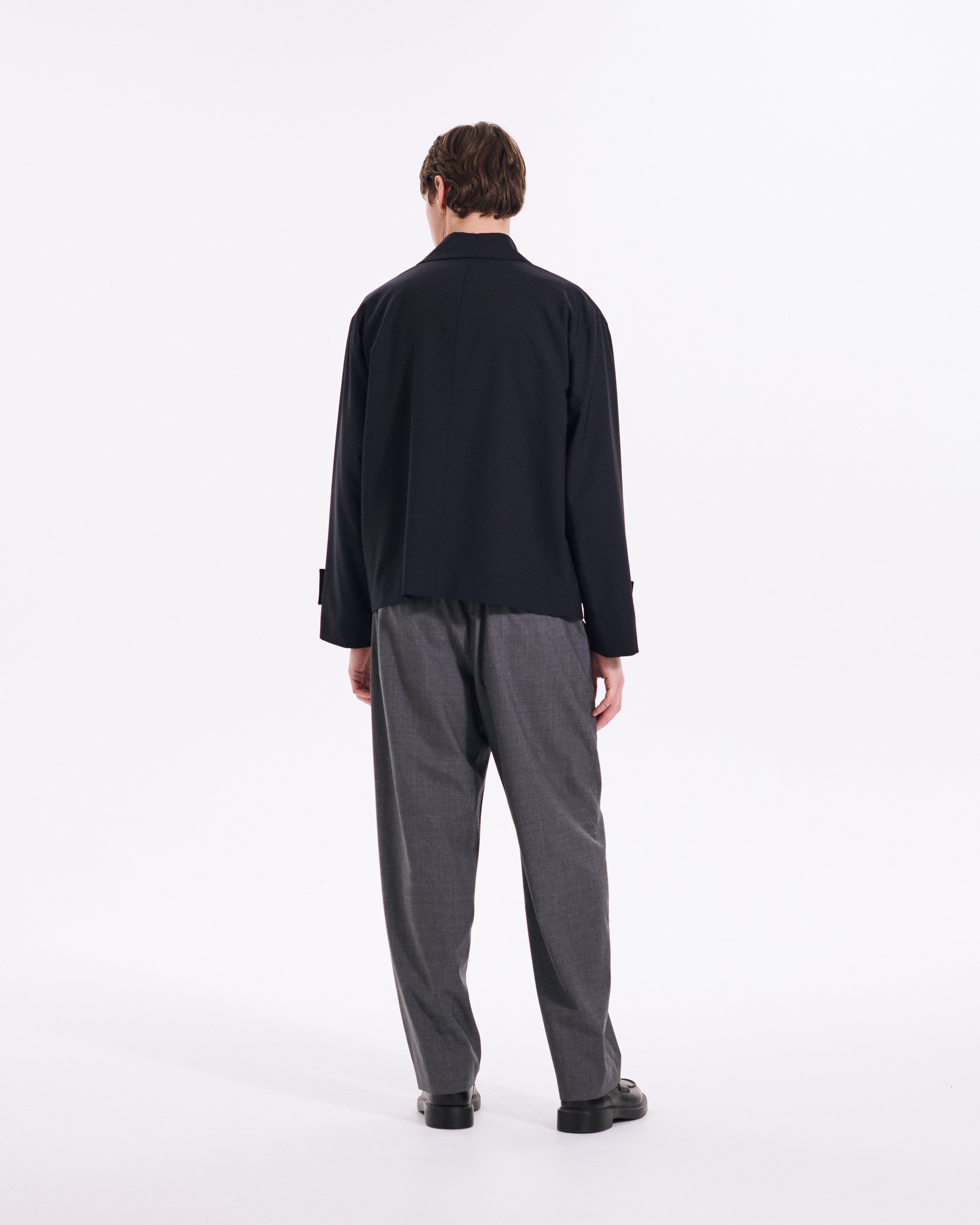 メンズ ハンビー スリム ウール ショート コート – Mackintosh