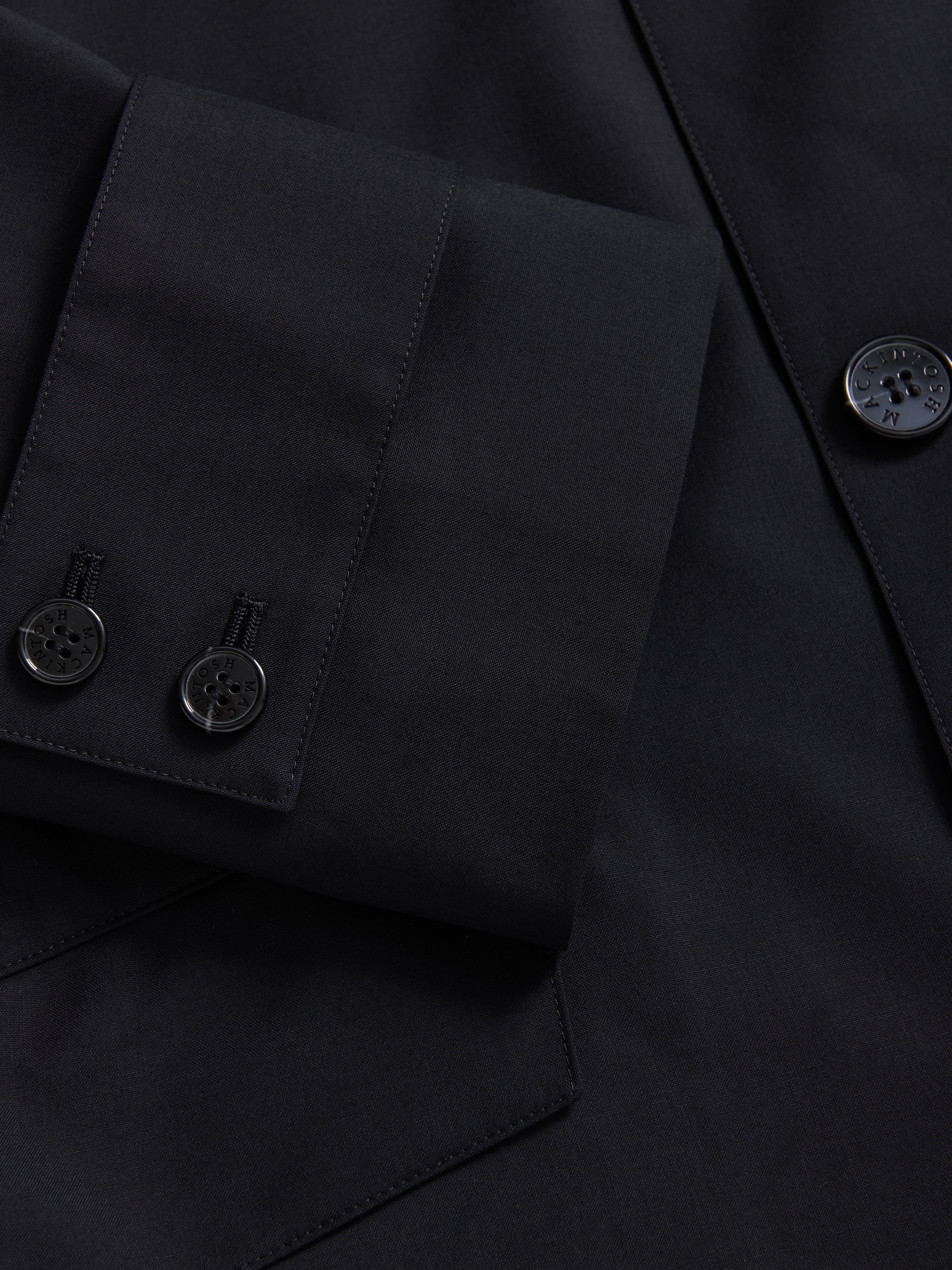 メンズ ハンビー スリム ウール ショート コート – Mackintosh
