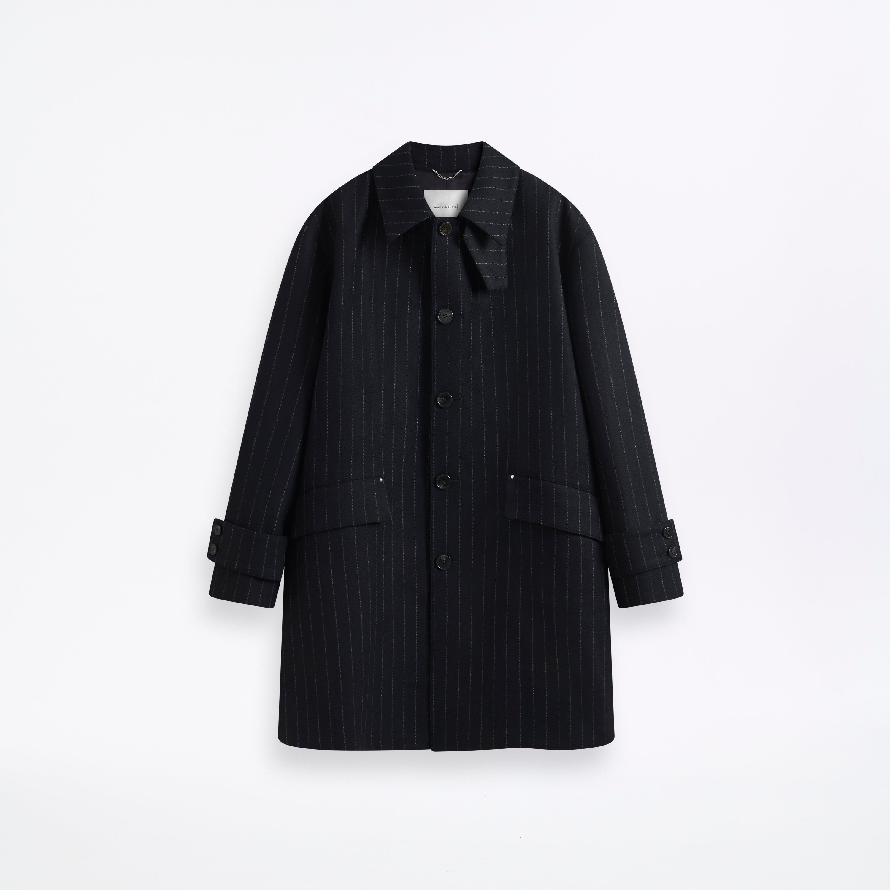 Humbie Wool Chalkstripe Coat