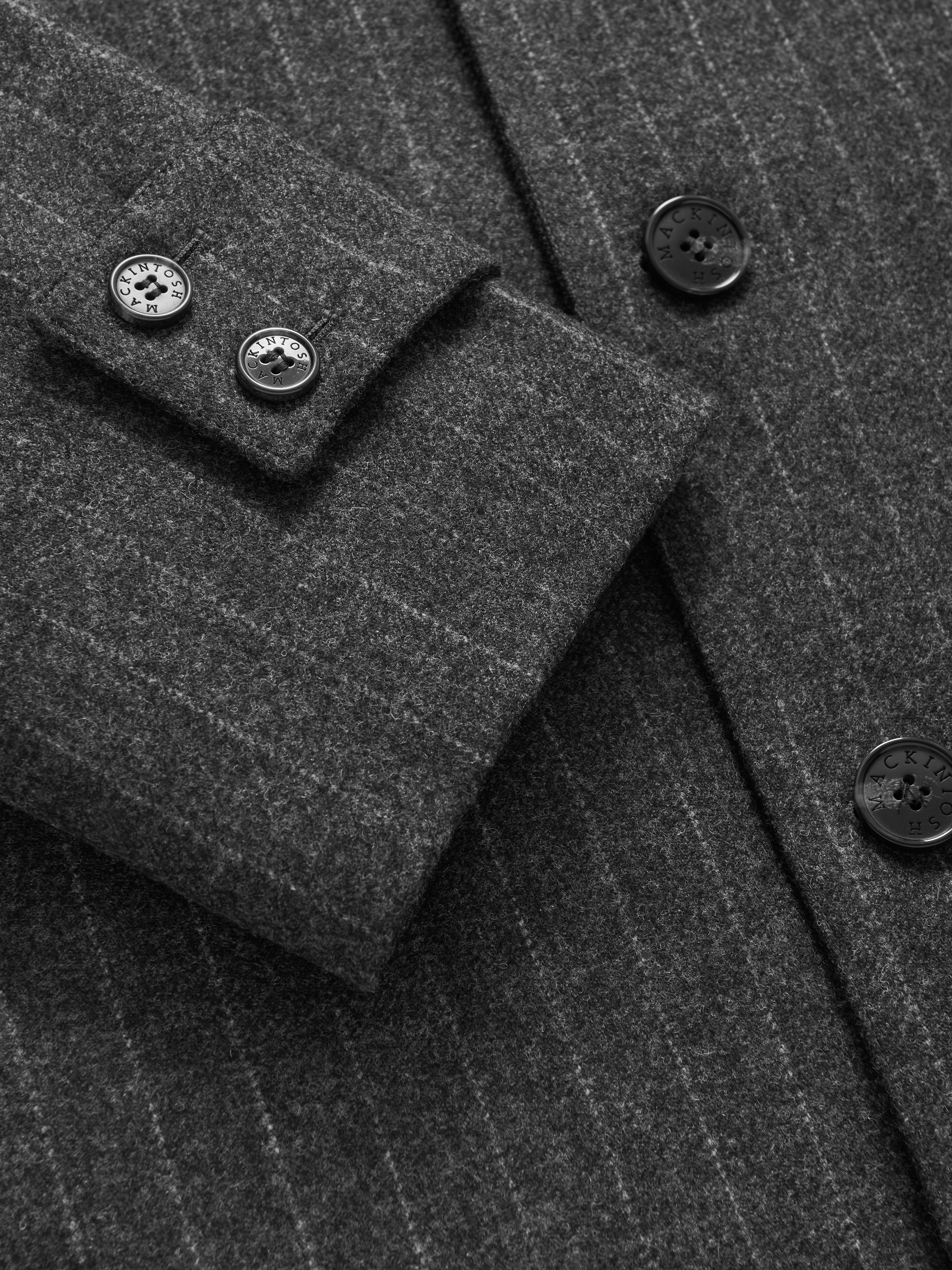 メンズ HUMBIE SL - チョークストライプ ウールコート – Mackintosh